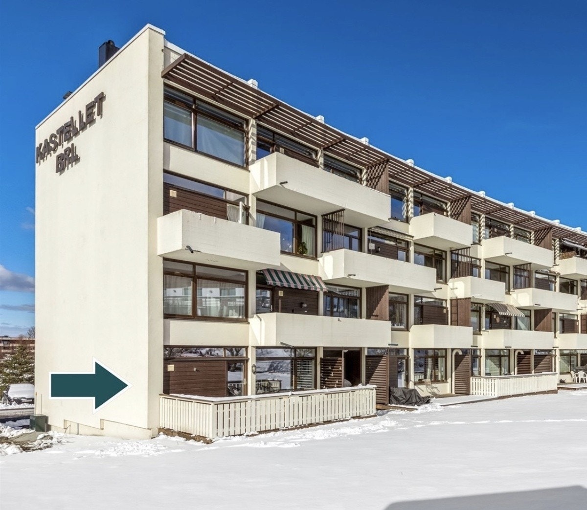 Veranda på 17kvm Galleribilde