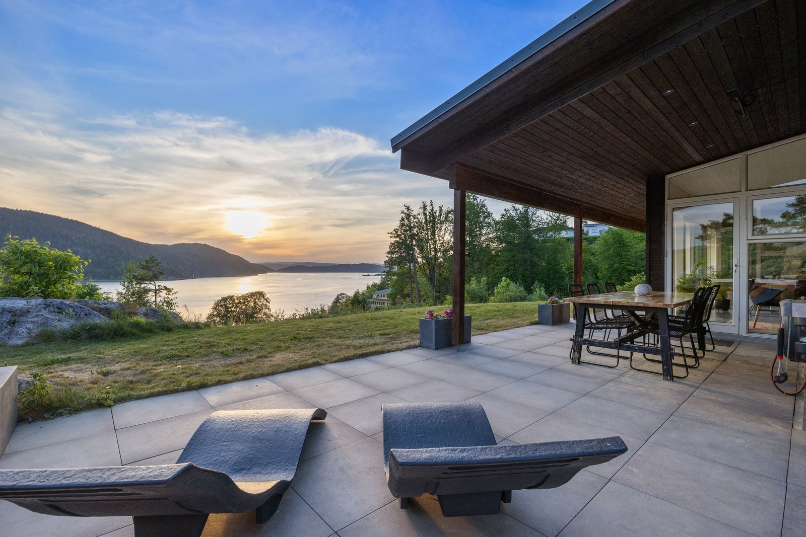 Et utsyn som gir hytta en ekstra kvalitetsdimensjon. Galleribilde