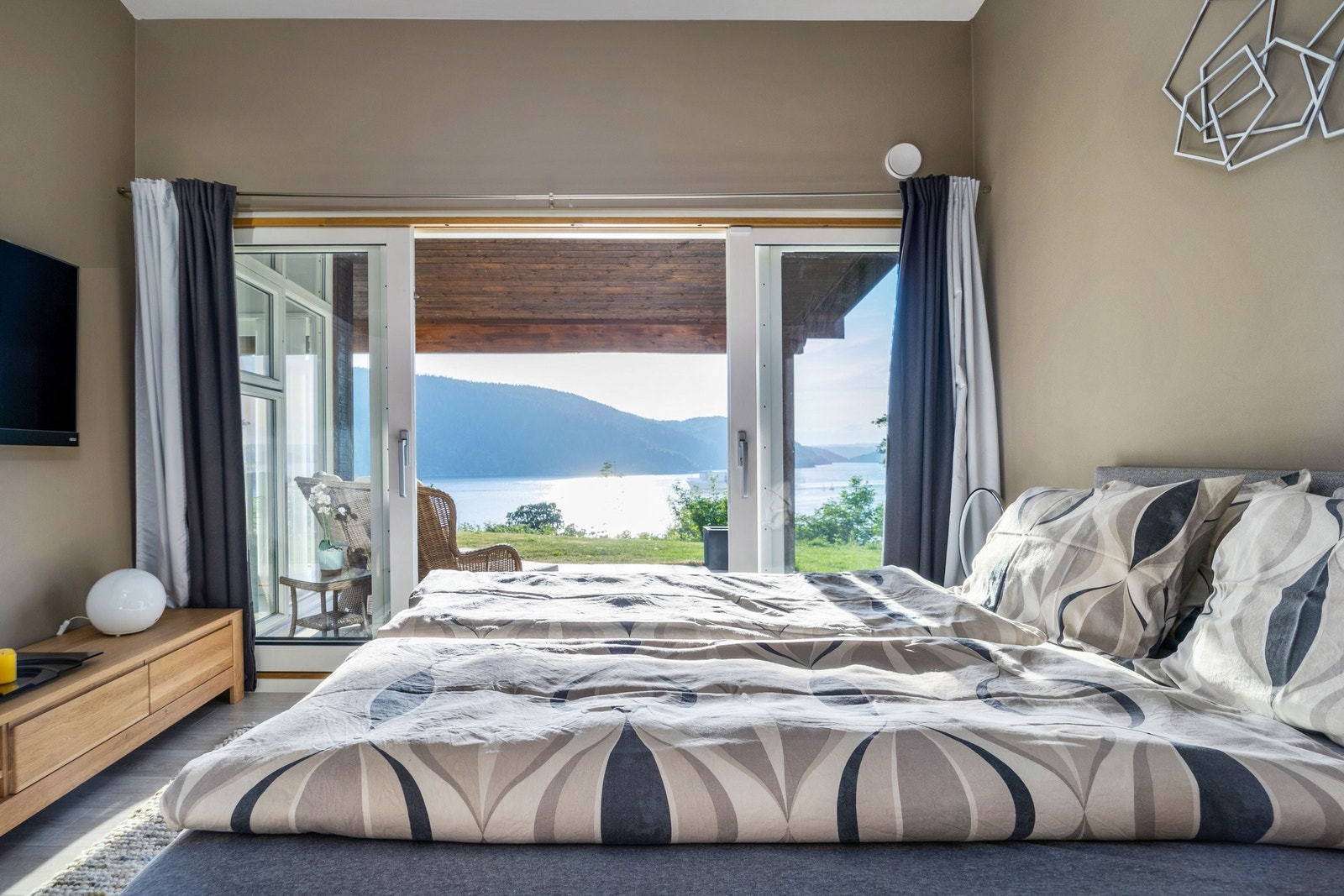 Sovekomfort med utsikt Galleribilde