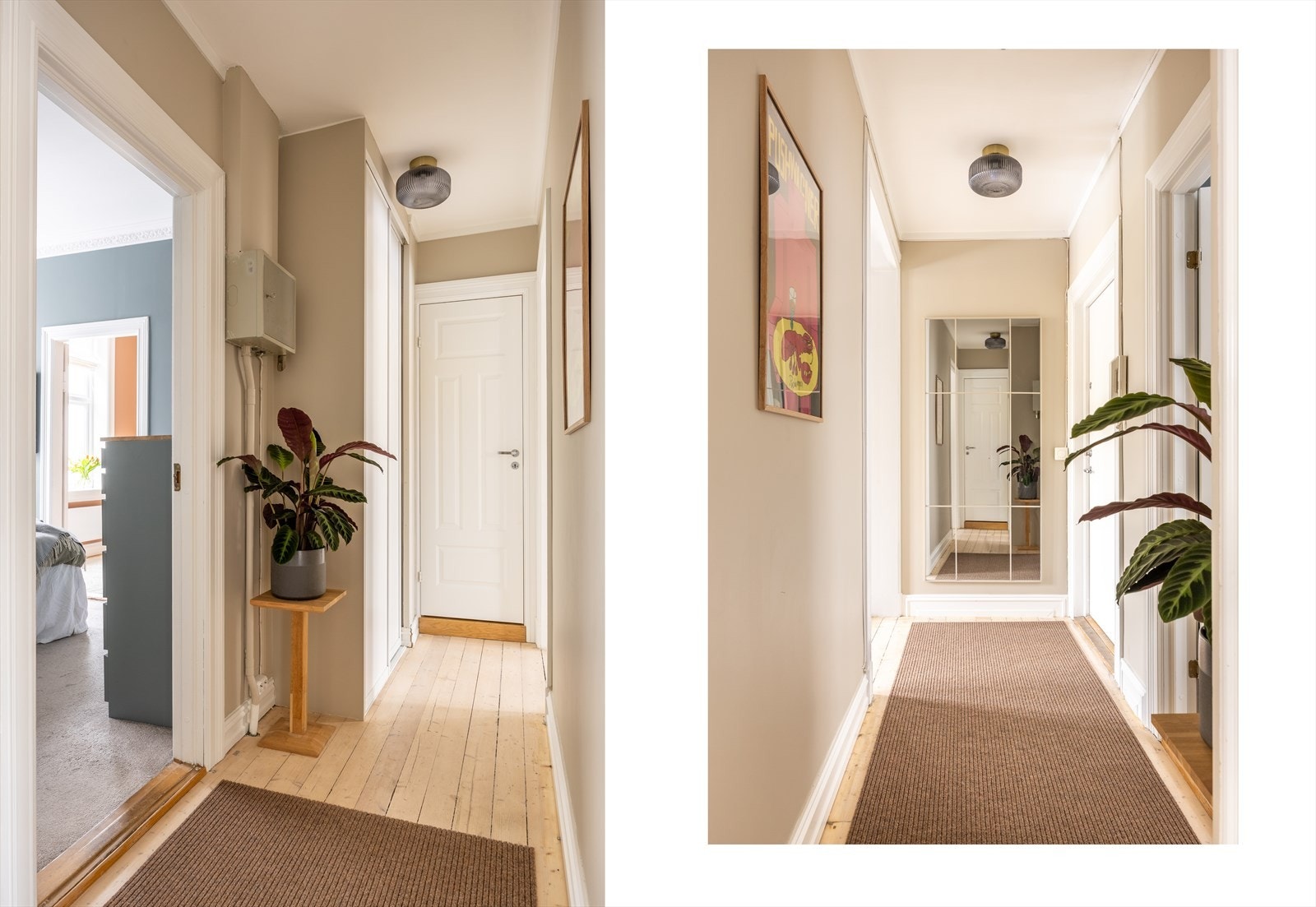 Innbydende gang. Galleribilde