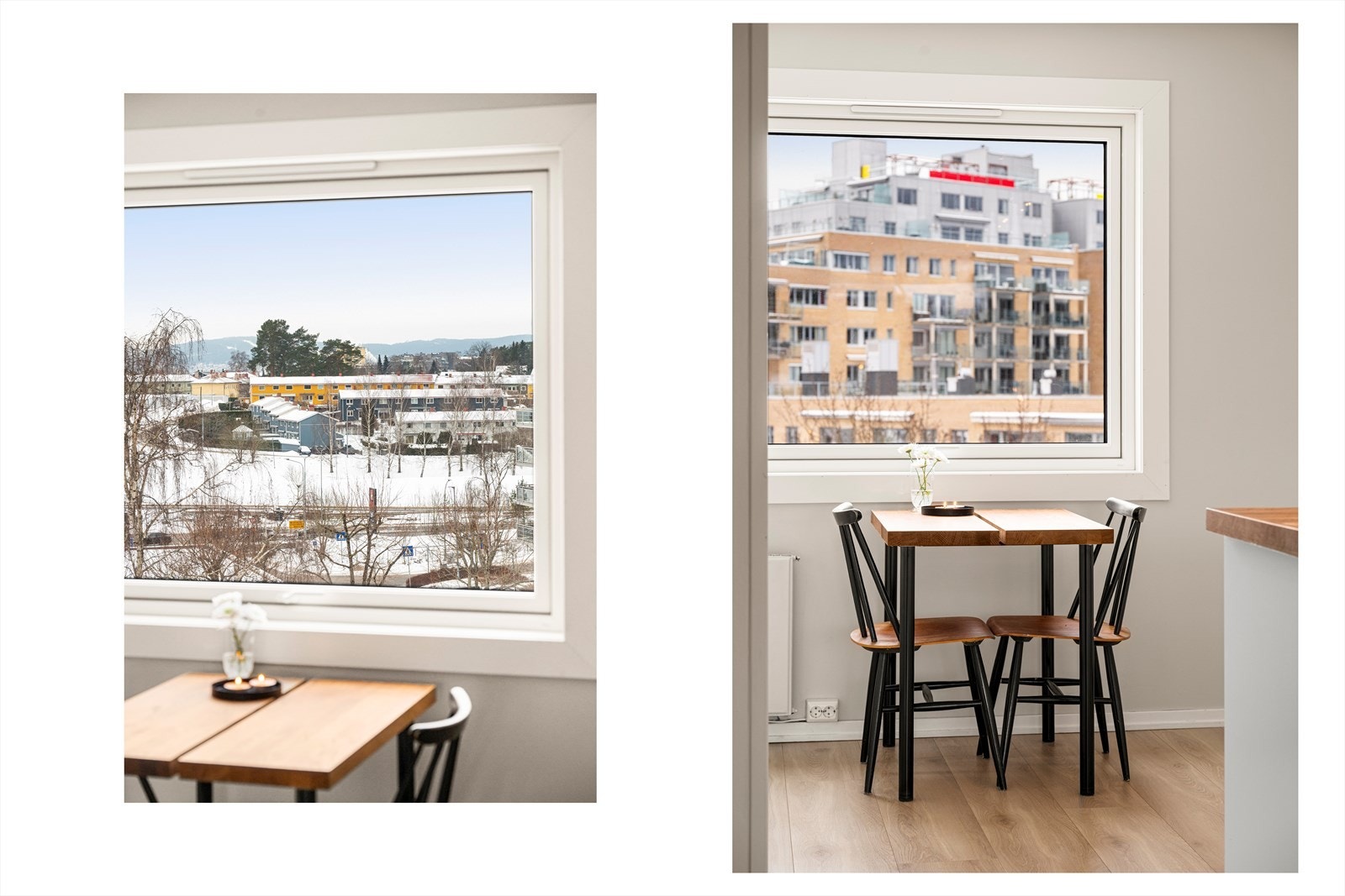 Felleskostnadene inkluderer fyring, varmtvann, kabel-tv og bredbånd. Galleribilde