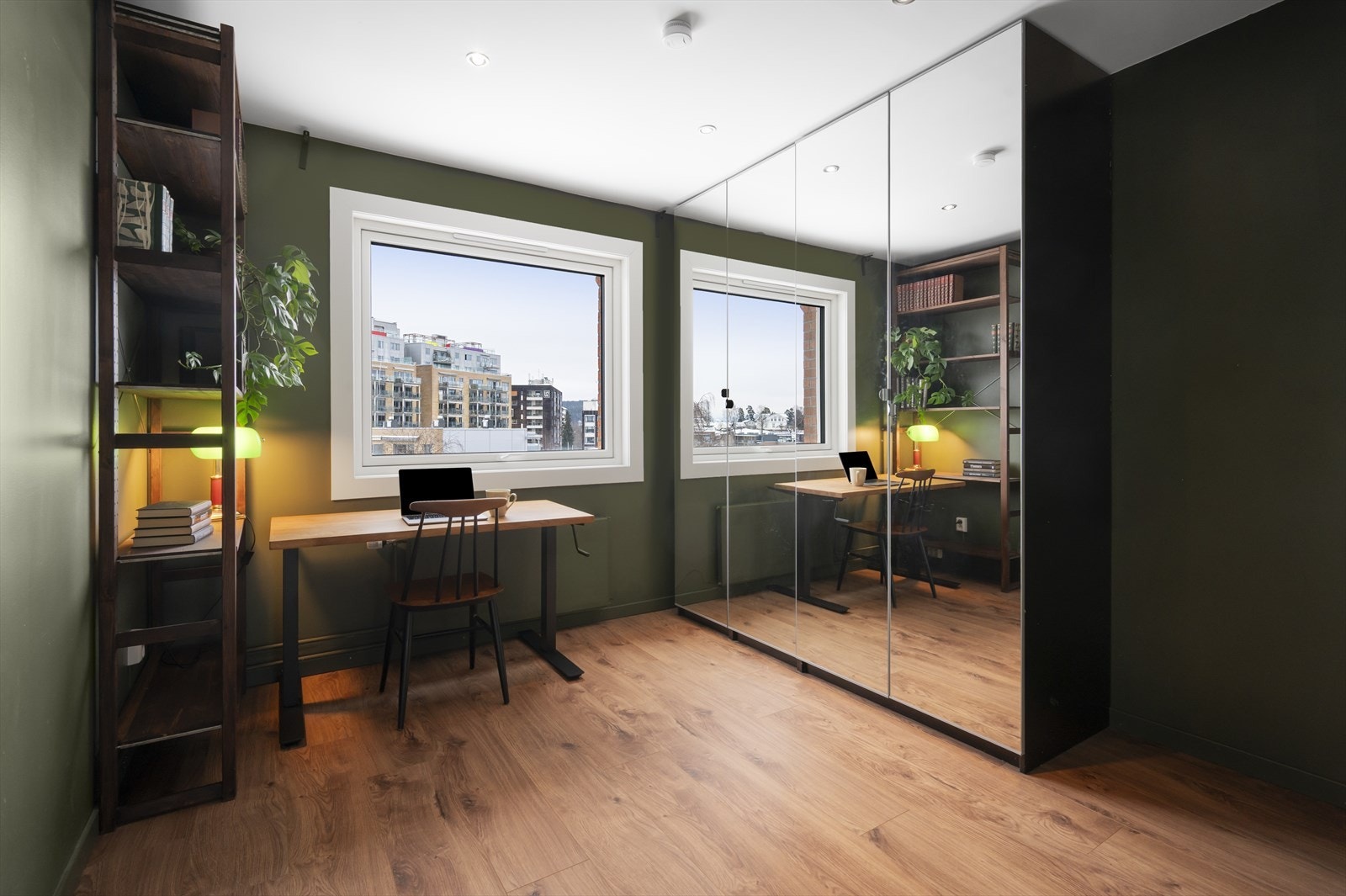 Det tredje soverommet egner seg utmerket som kontor eller barnerom. Galleribilde