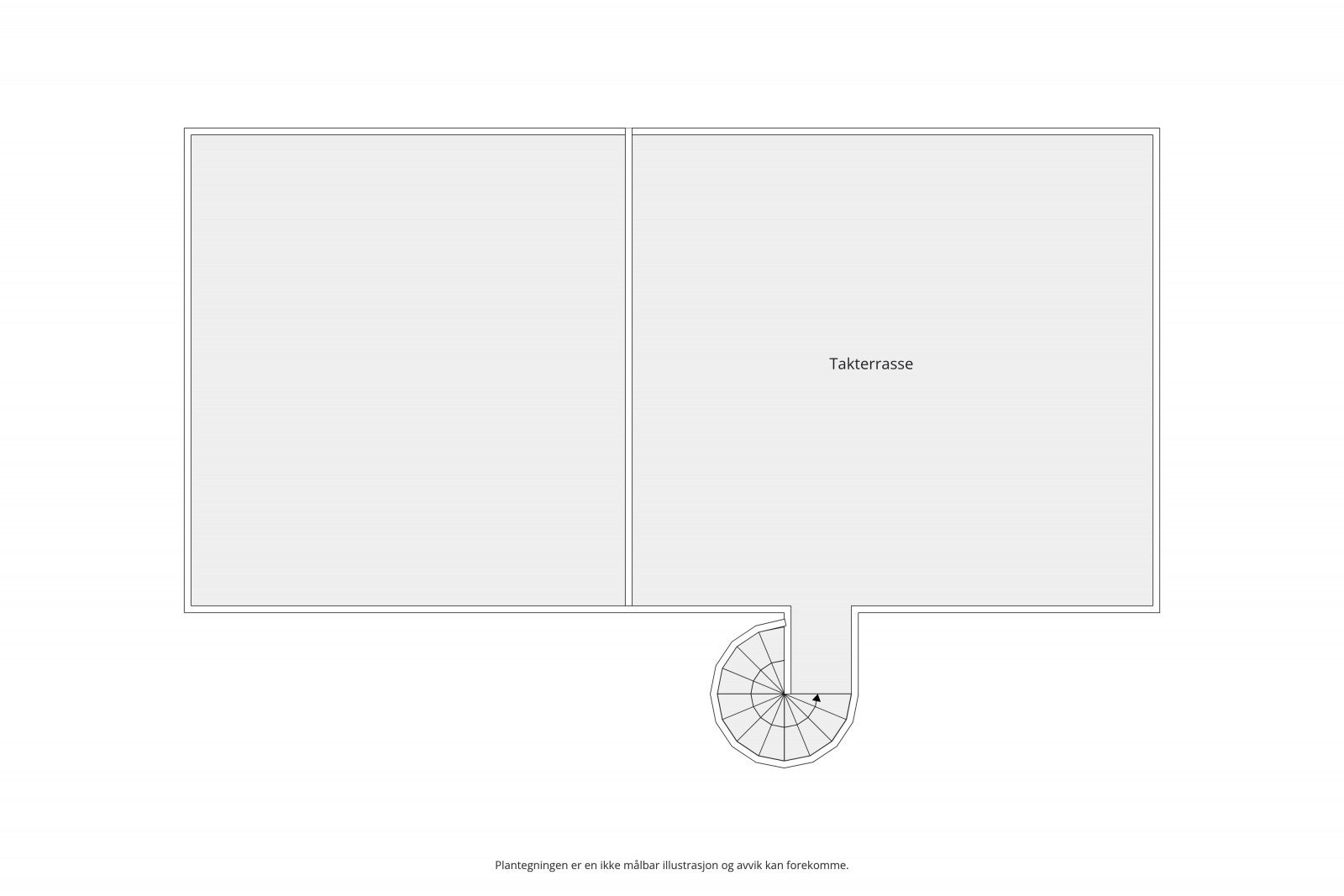 Takterrasse. Galleribilde