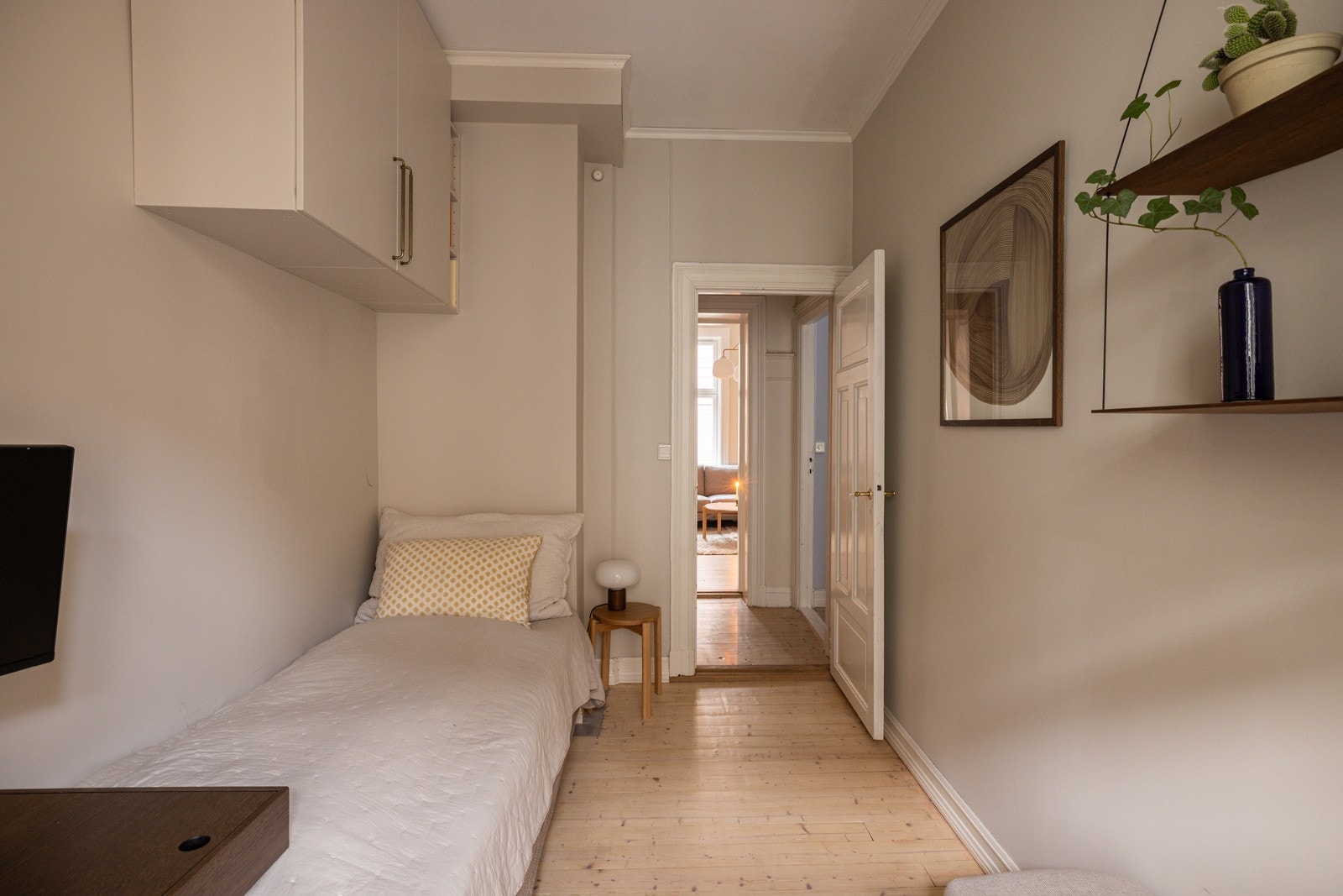 Størrelsen på rommet åpner opp for ulike bruksmuligheter. Galleribilde