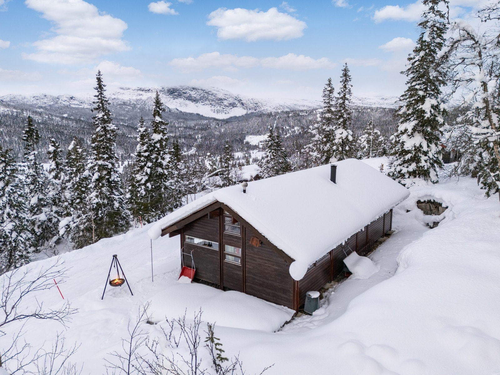 Velkommen til Buinlian 37 nær Haglebu. Foto: Terje Bjørnsen Galleribilde