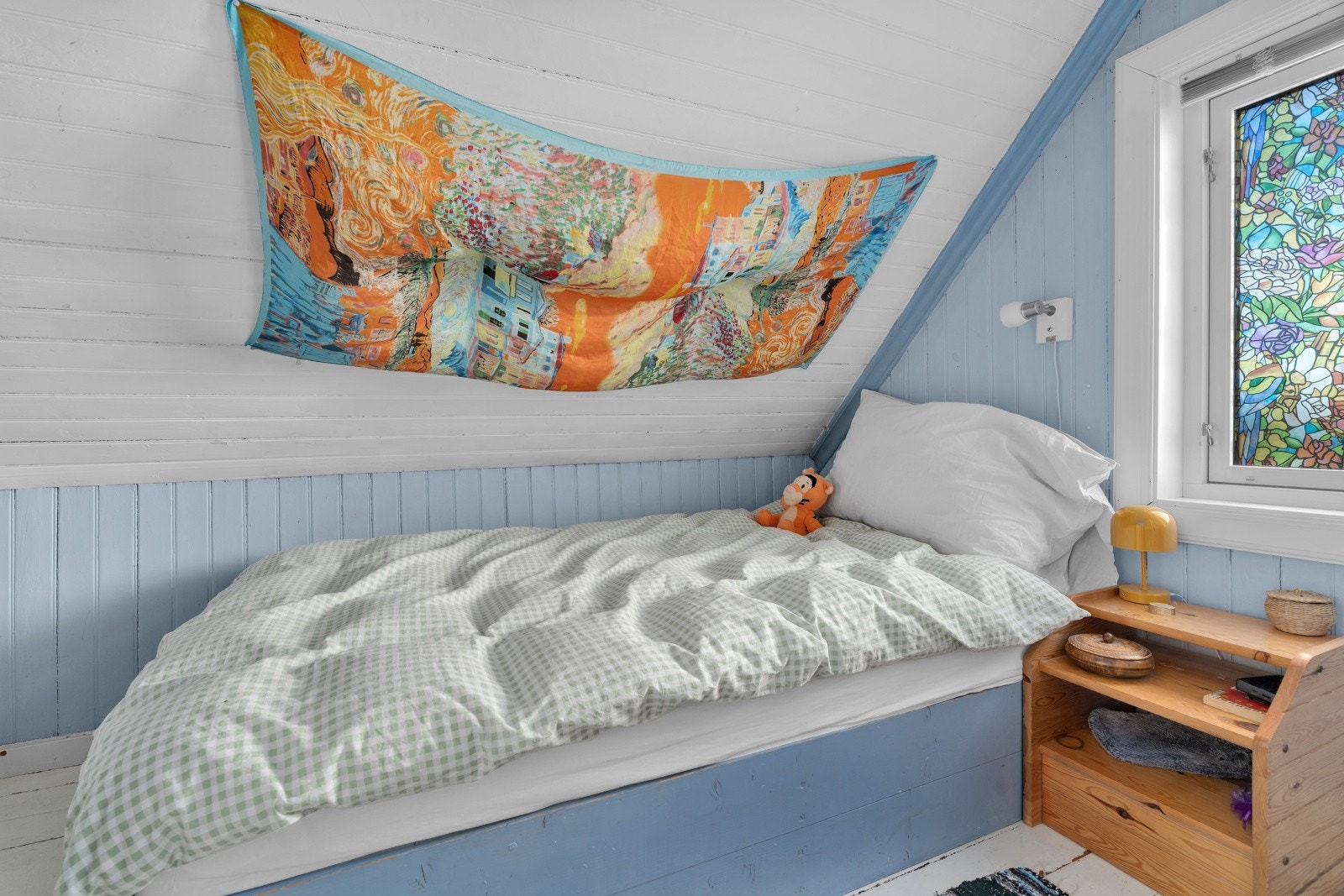 Sovealkove i forbindelse med soverom. Galleribilde