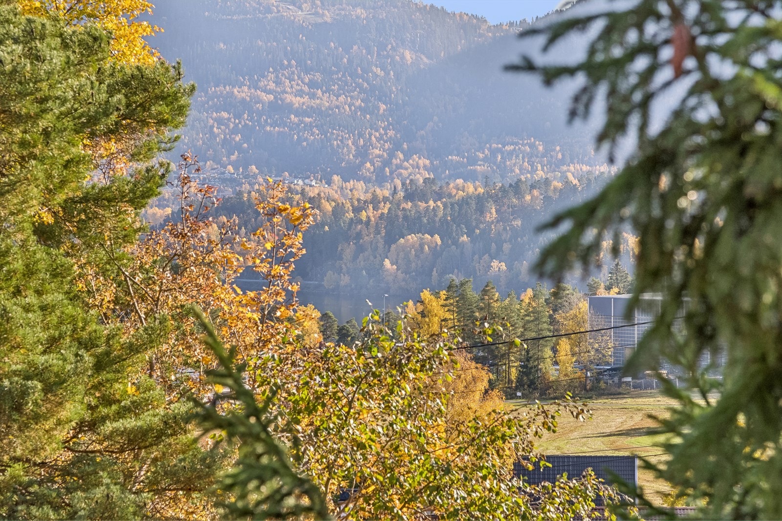 Herfra er det kort vei til flotte turmuligheter i Krokskogen og videre innover i Nordmarka. Galleribilde