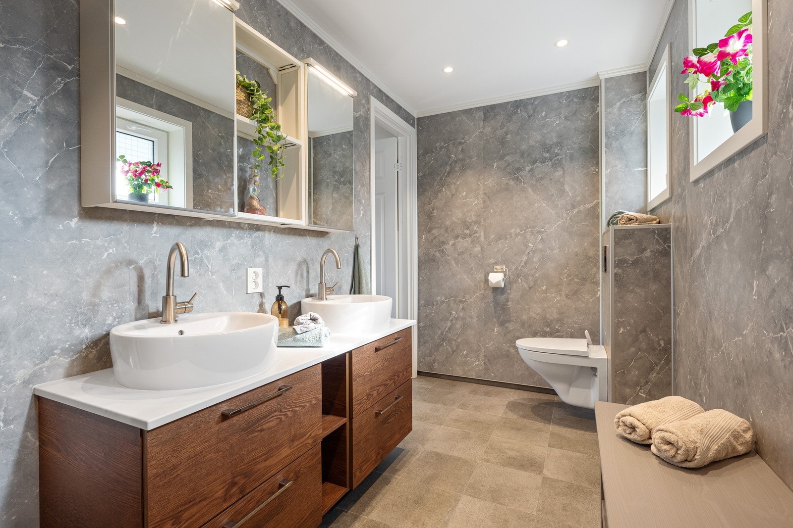 Badet i 1. etasje er nytt i 2023. Galleribilde