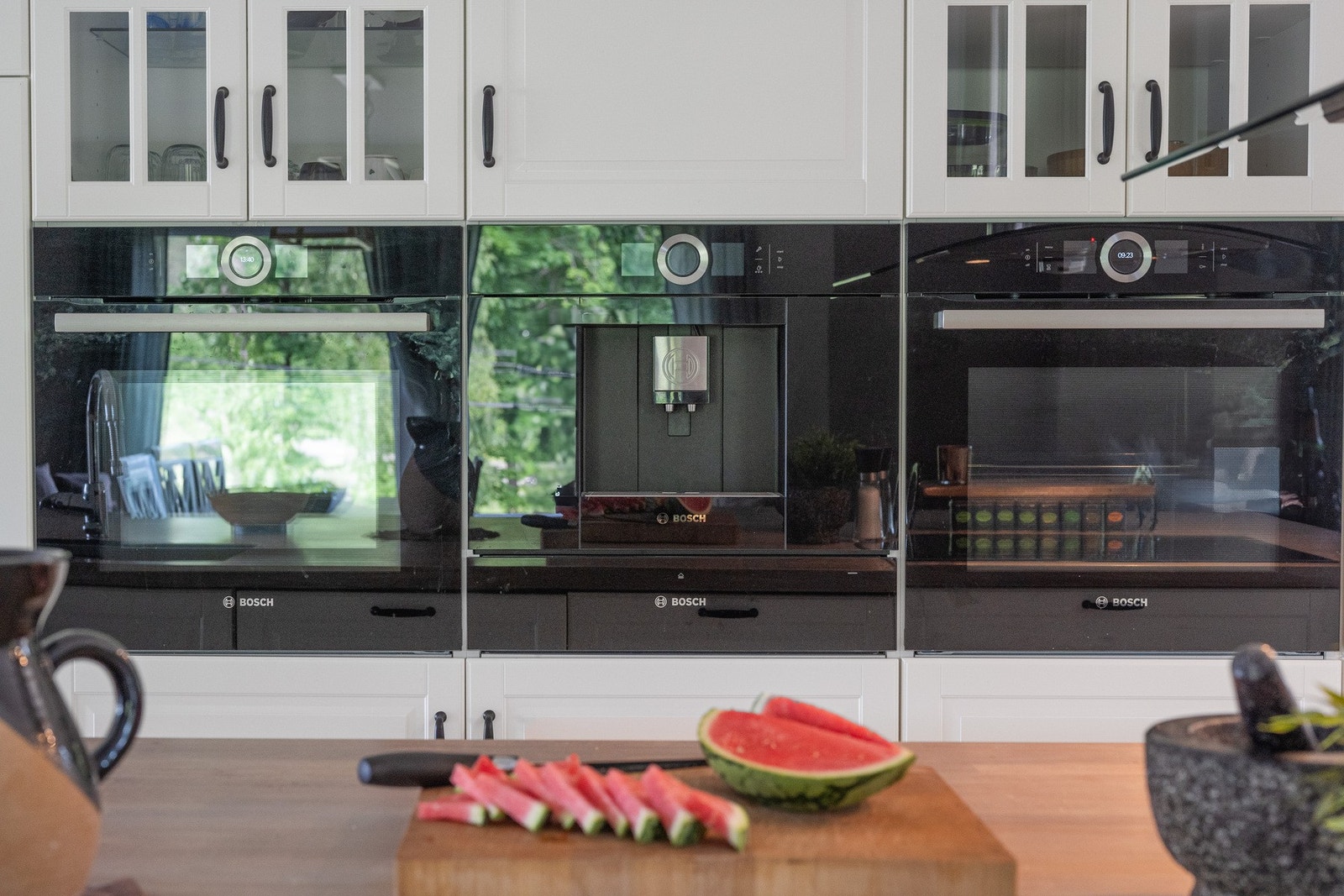 Hvitevarene er fra kvalitetsmerket Bosch. Galleribilde