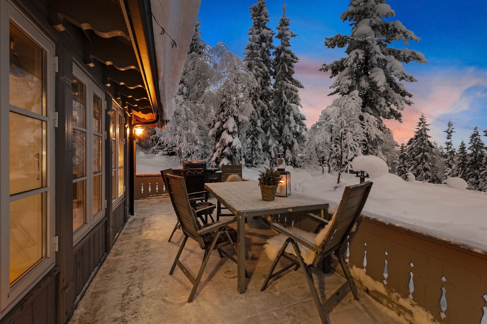 Kveldsstemning Galleribilde