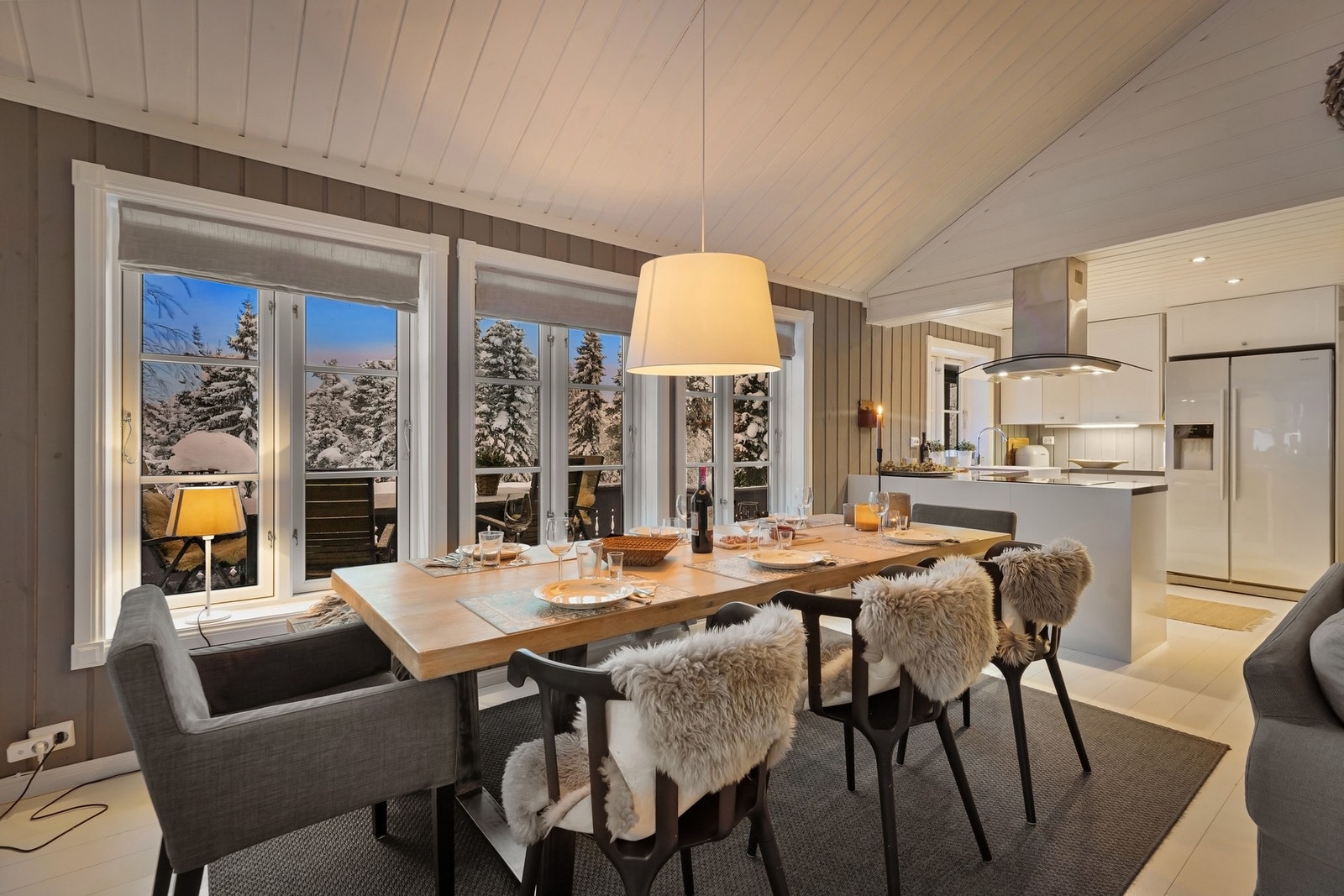 Kveldsstemning Galleribilde