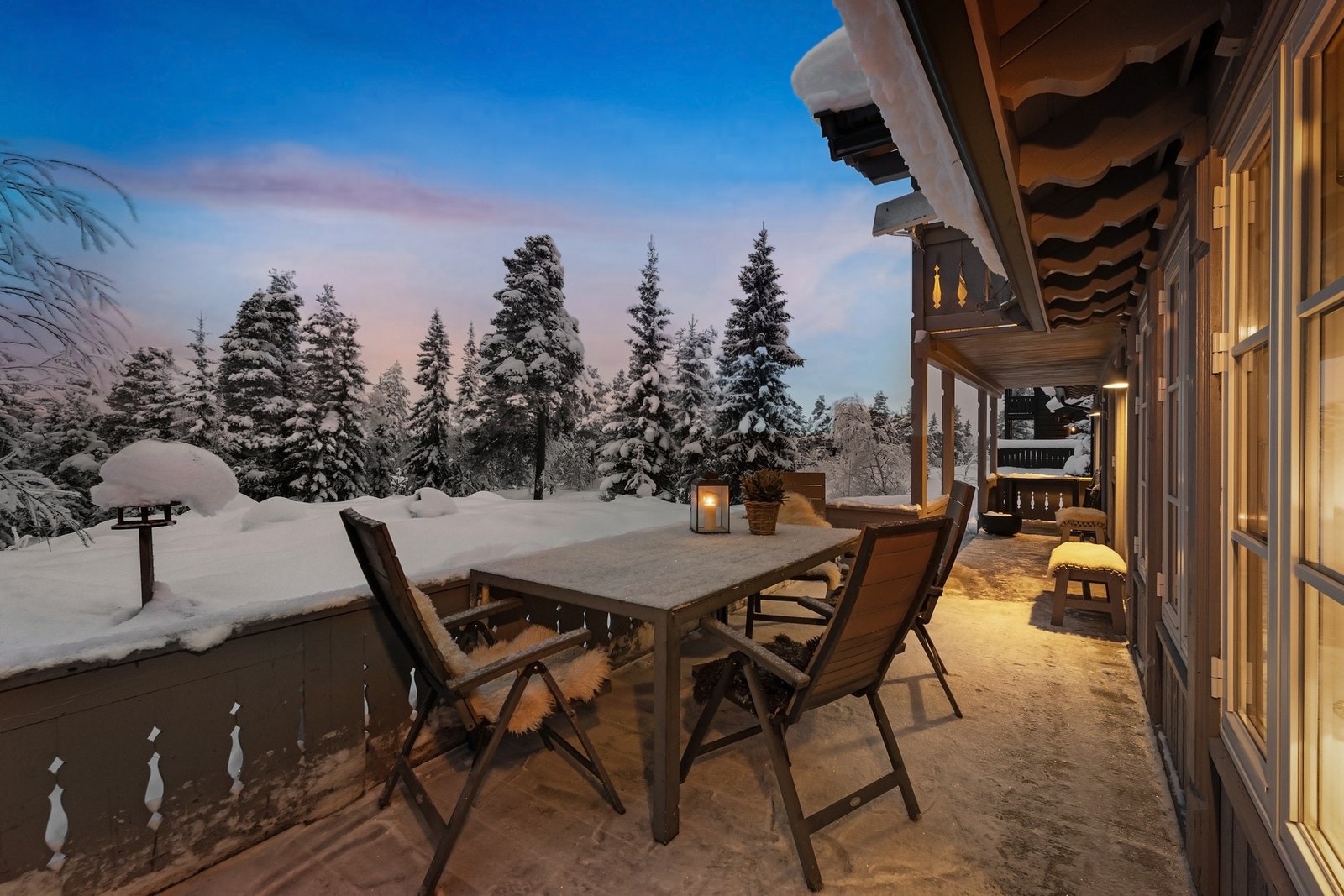 Kveldsstemning Galleribilde