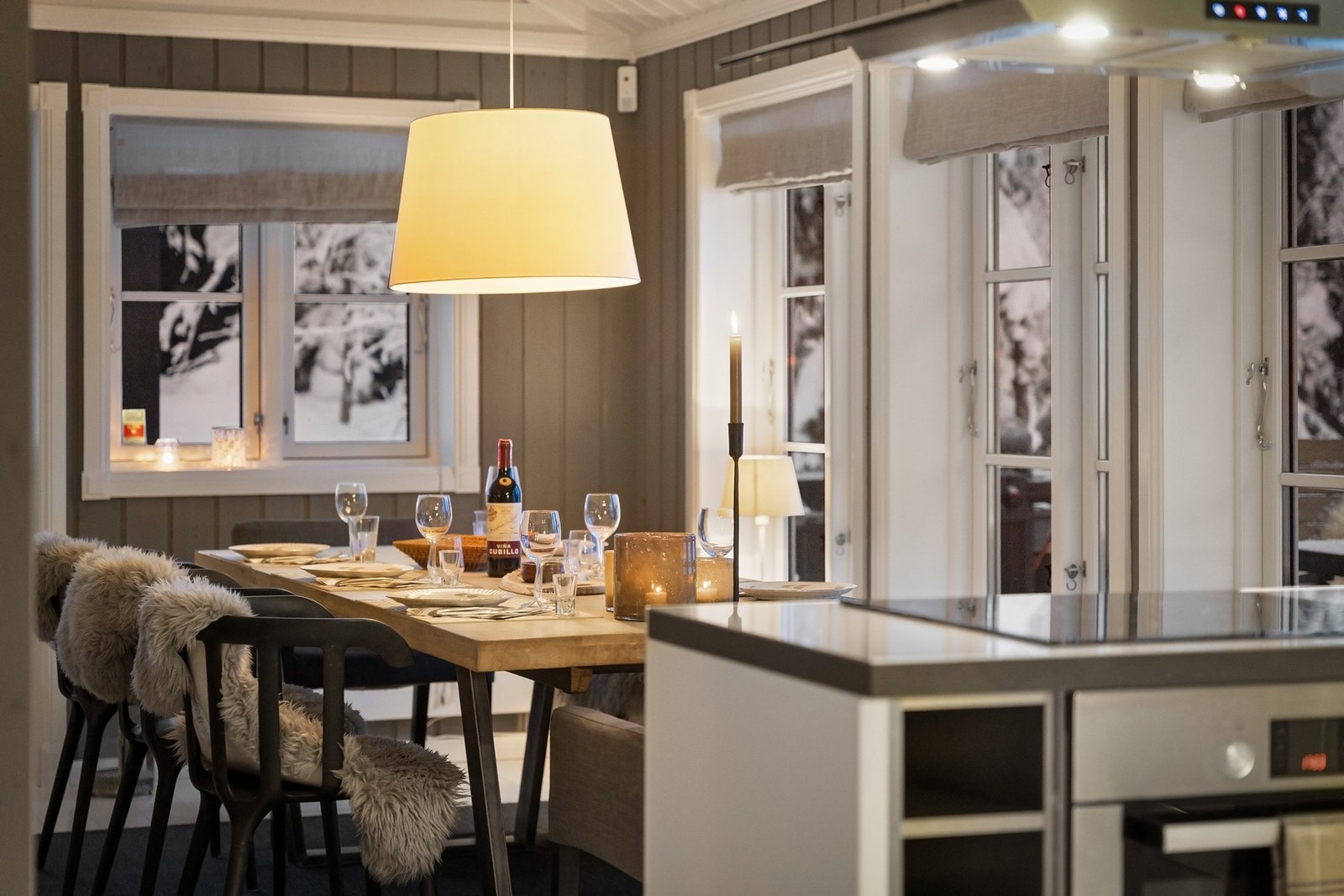 Kveldsstemning Galleribilde