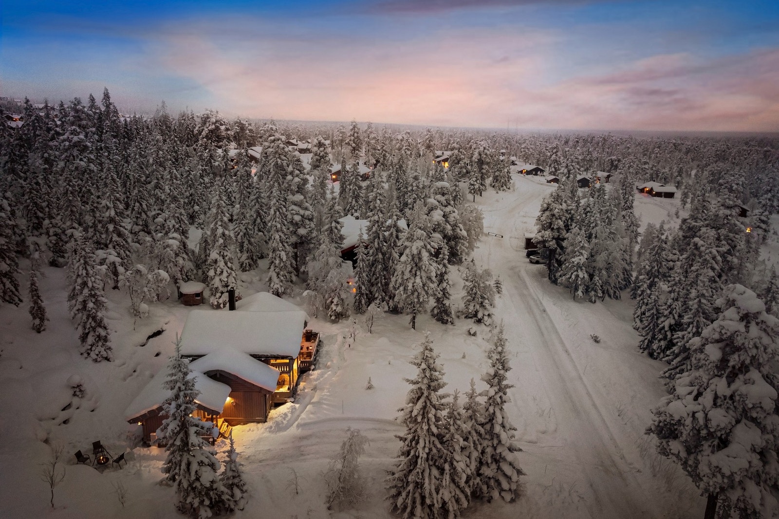 Kveldsstemning Galleribilde