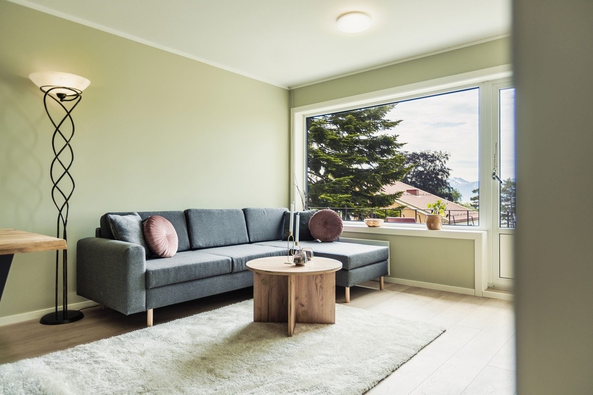 Stue med TV Galleribilde