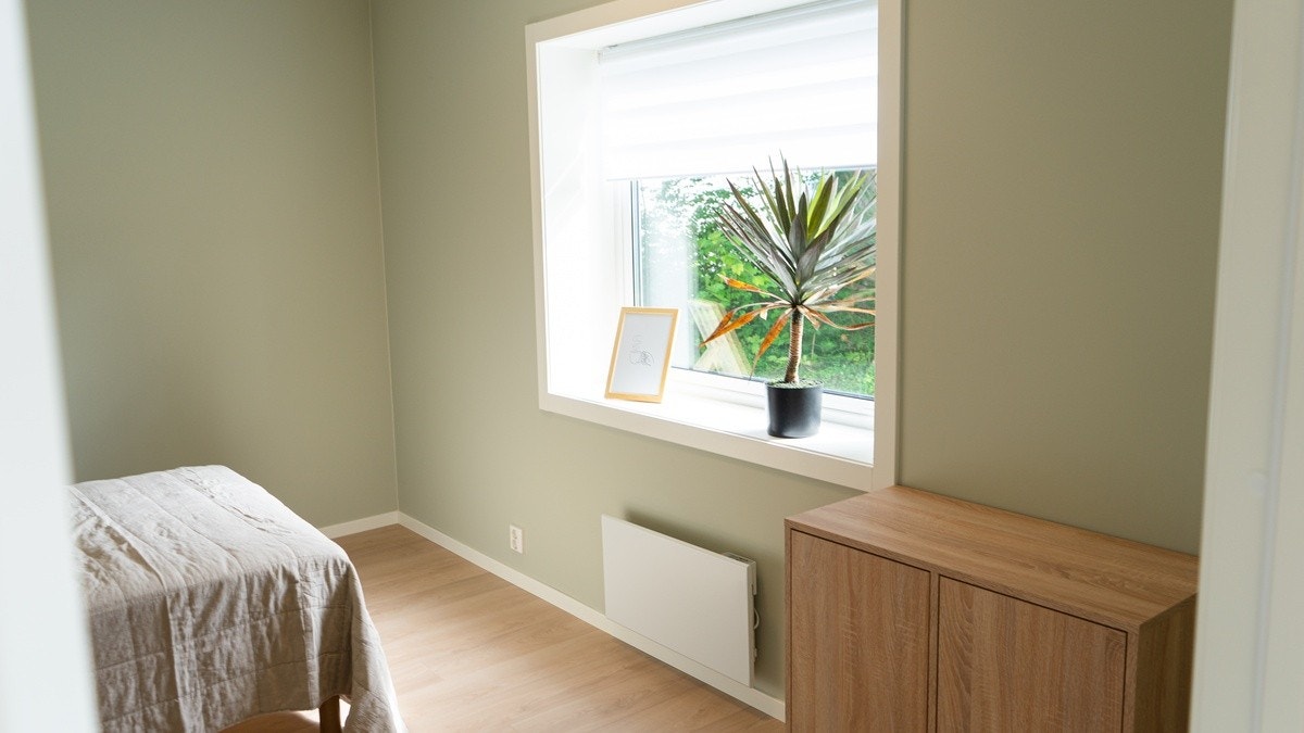 Møblert soverom Galleribilde