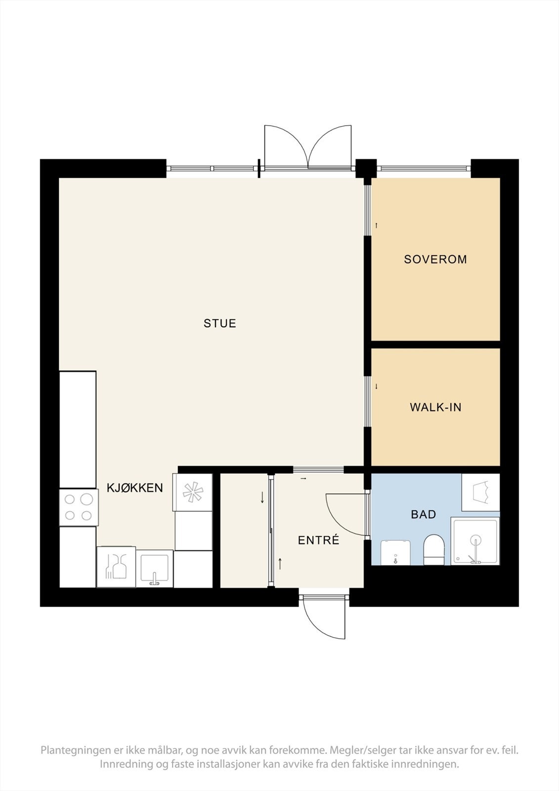 Plantegning Galleribilde