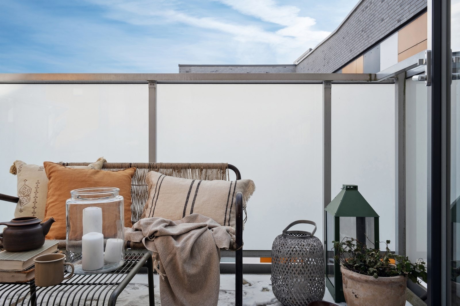 Balkong i 8. etasje Galleribilde