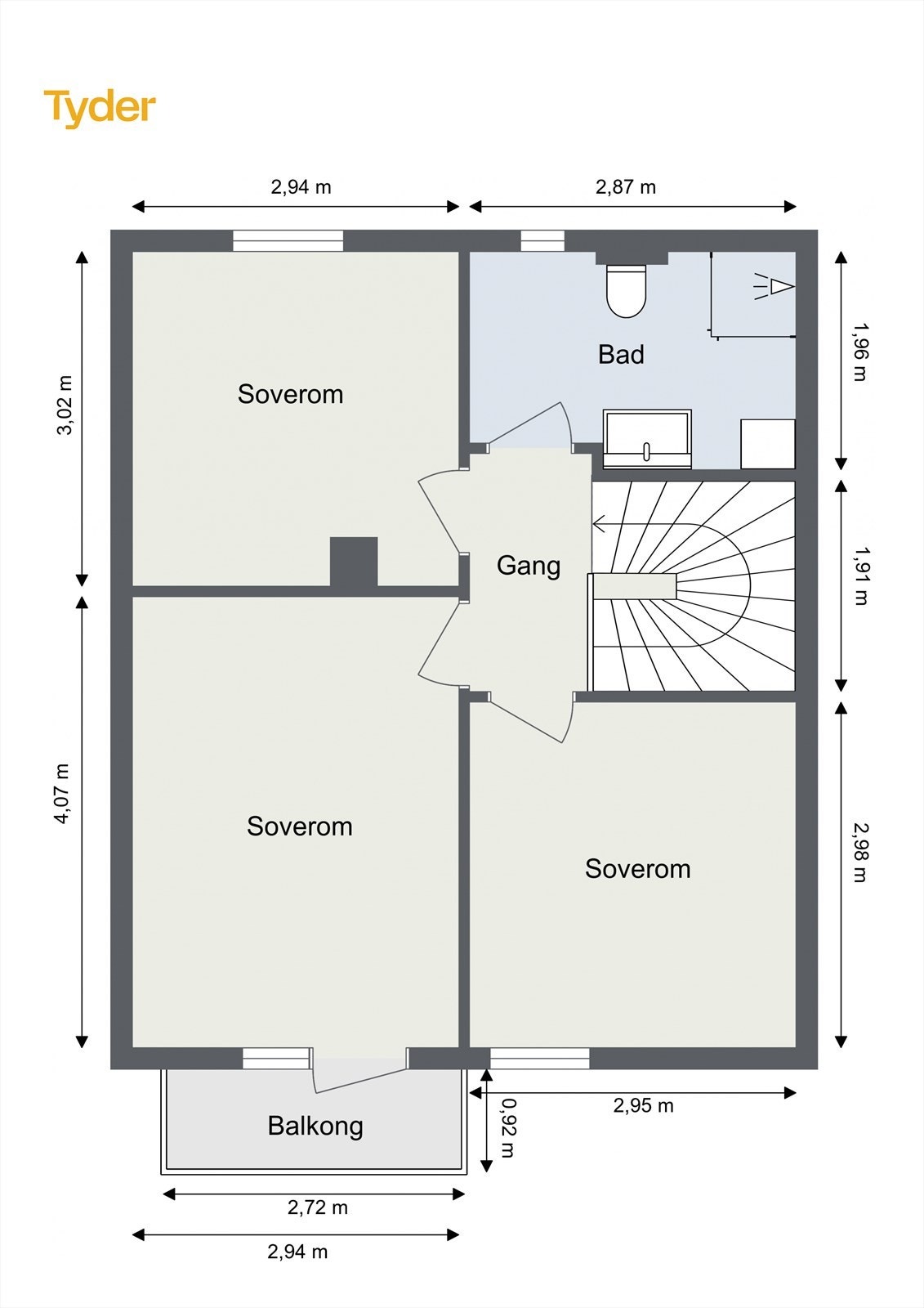 2. Etasje. Galleribilde