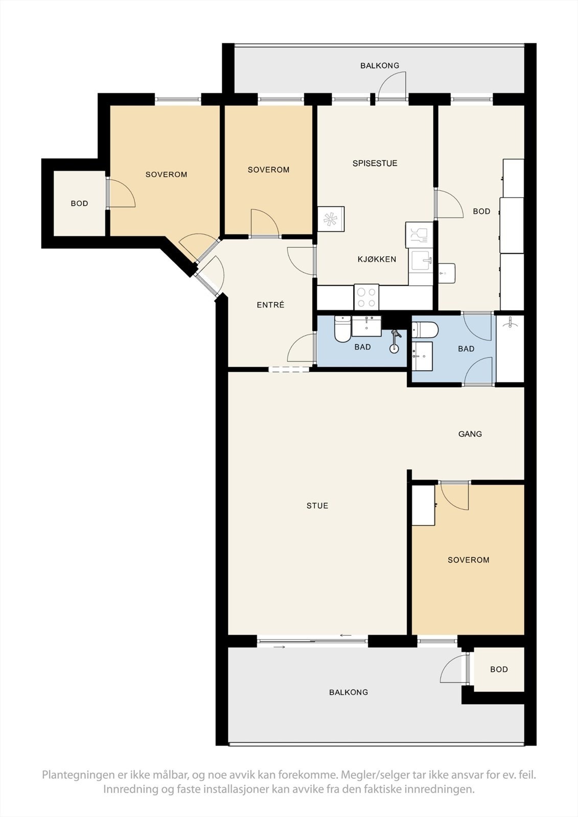 Plantegning. Galleribilde