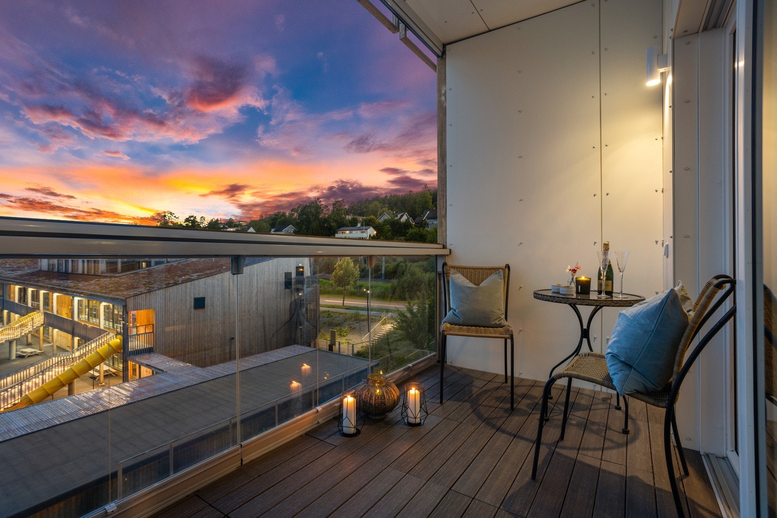 Lun kveldsstemning Galleribilde