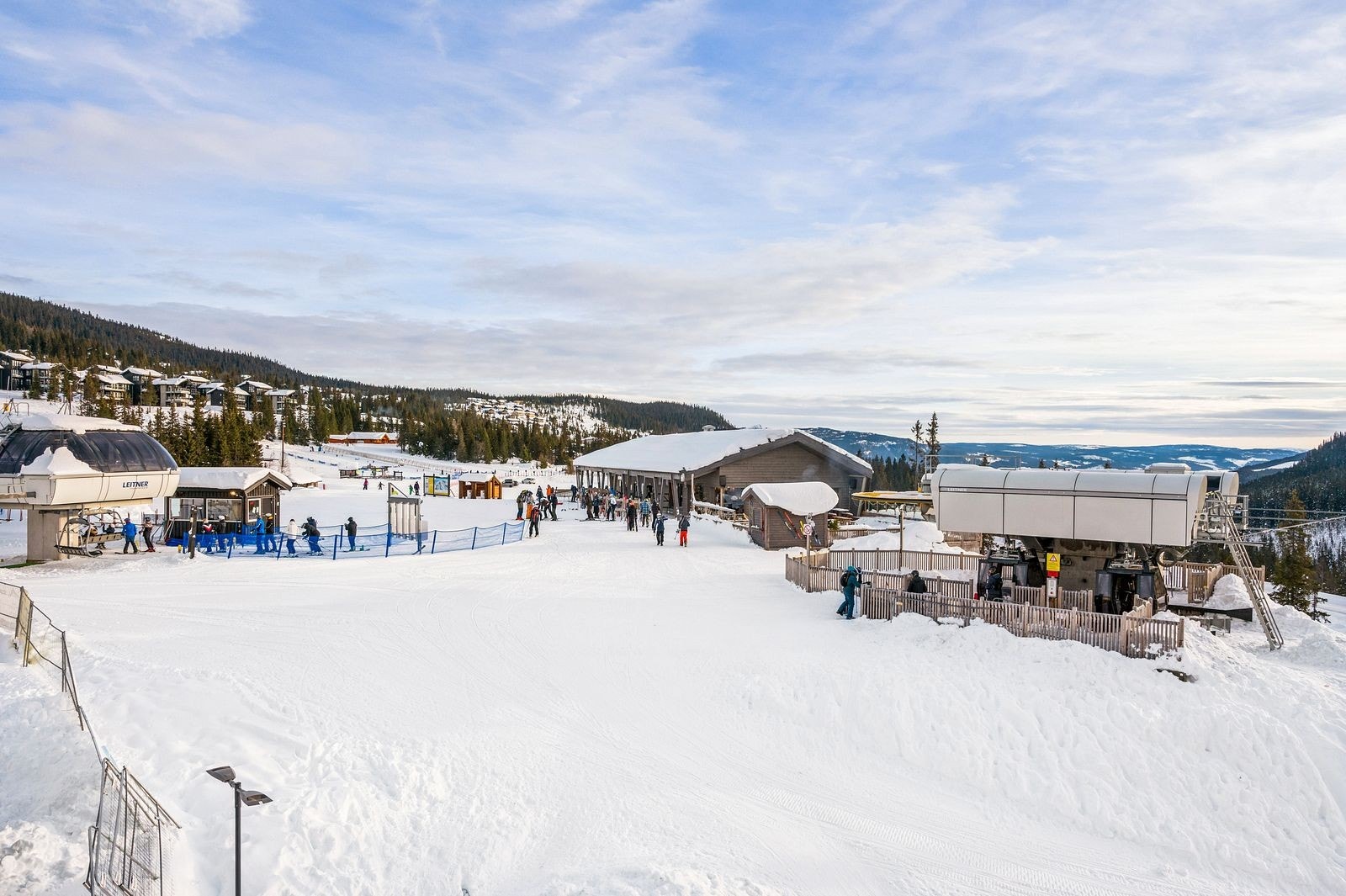 Skitorget på Kvitfjel Vest Galleribilde