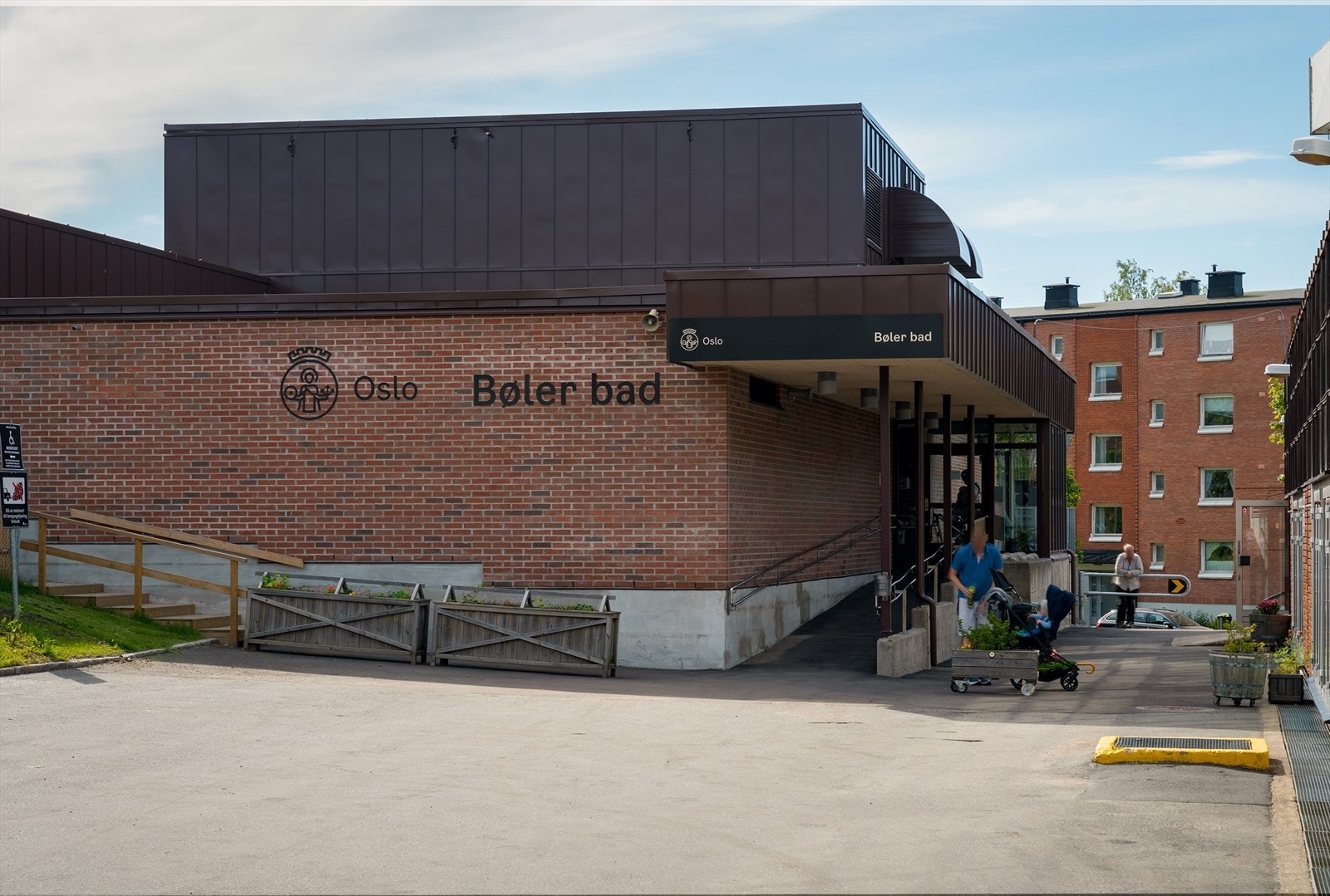 Bøler Bad. Galleribilde