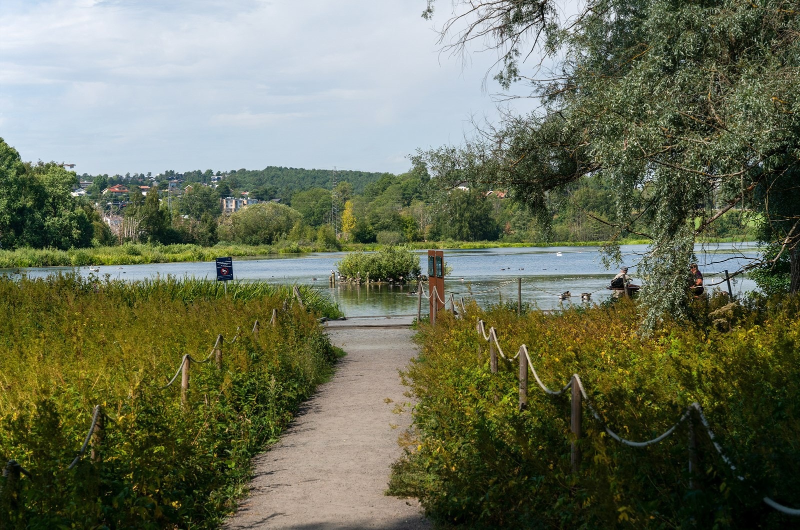 Østensjøvannet er tilknyttet borettslaget. Galleribilde