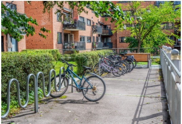 Utvendig inngangsparti Galleribilde