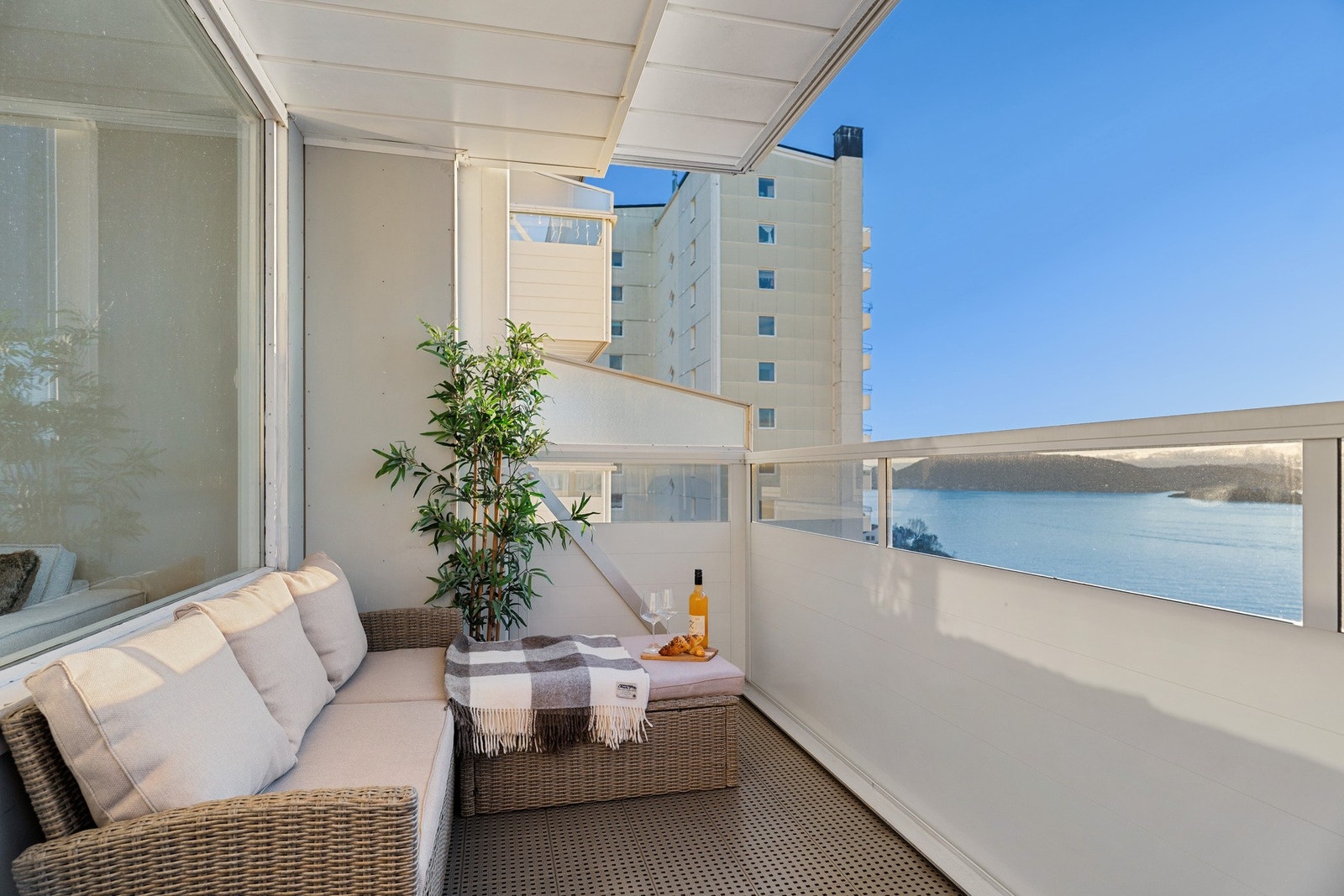 Balkong på over 8kvm Galleribilde