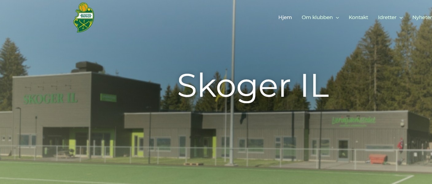 Skoger idrettslag (Skoger IL) med fotball, volleyball og barneidrett Galleribilde