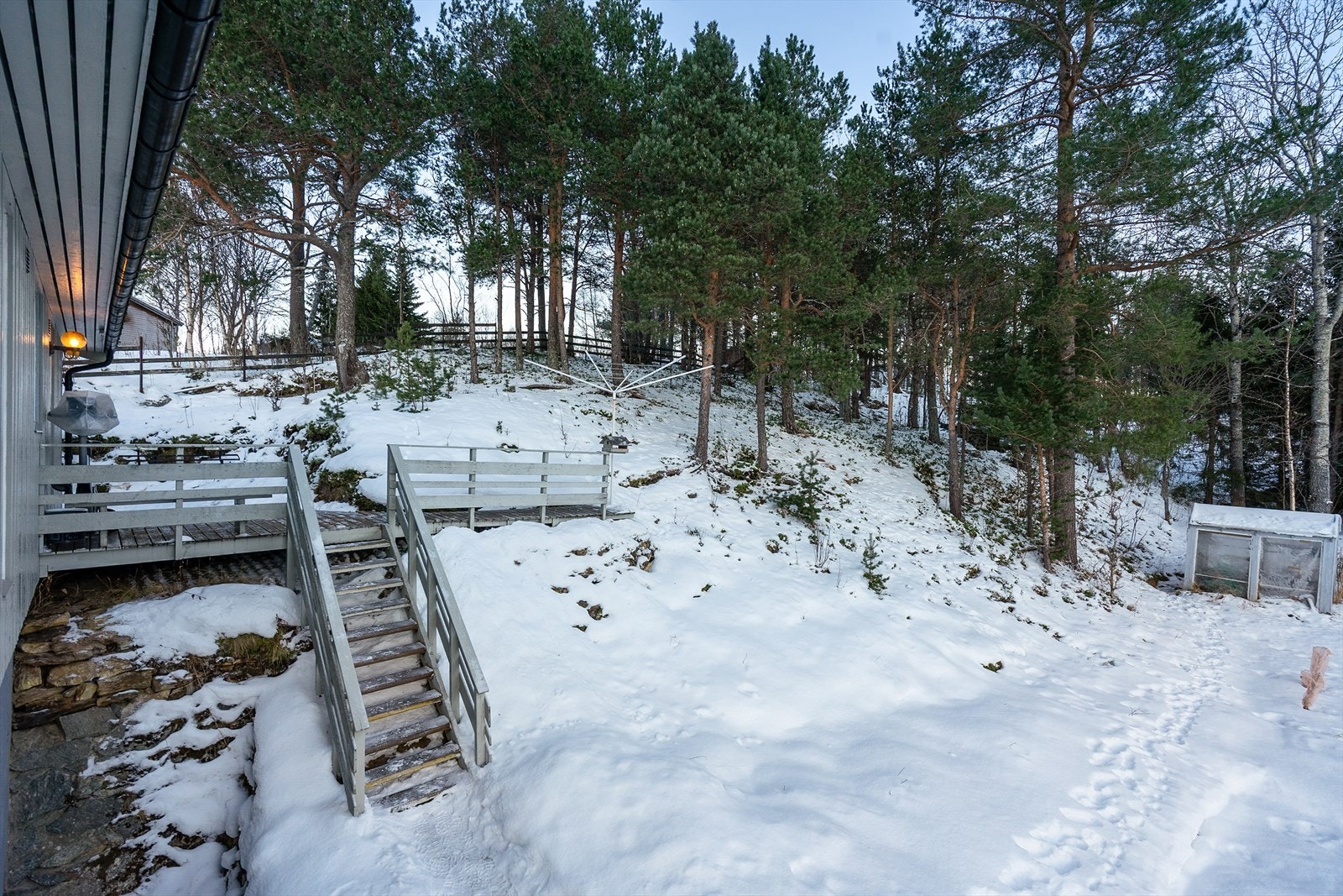 Terrasse med adkomst fra vaskerom Galleribilde