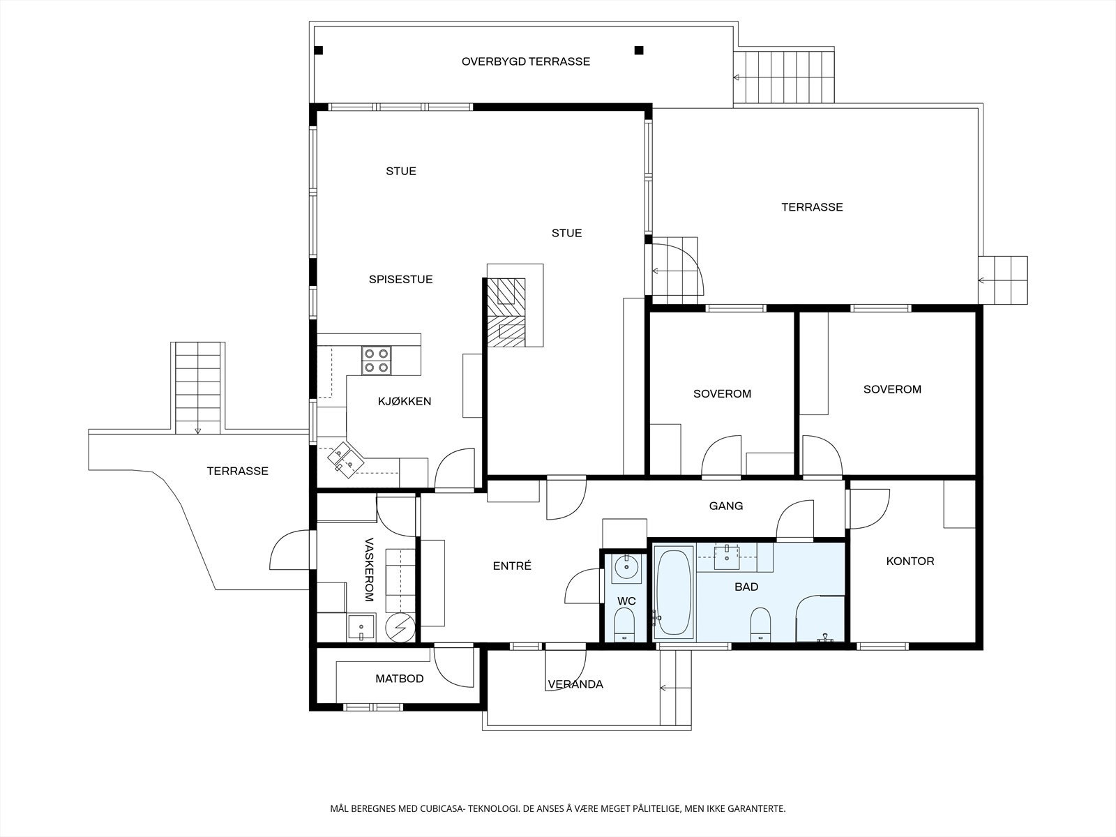 Plantegning. Galleribilde