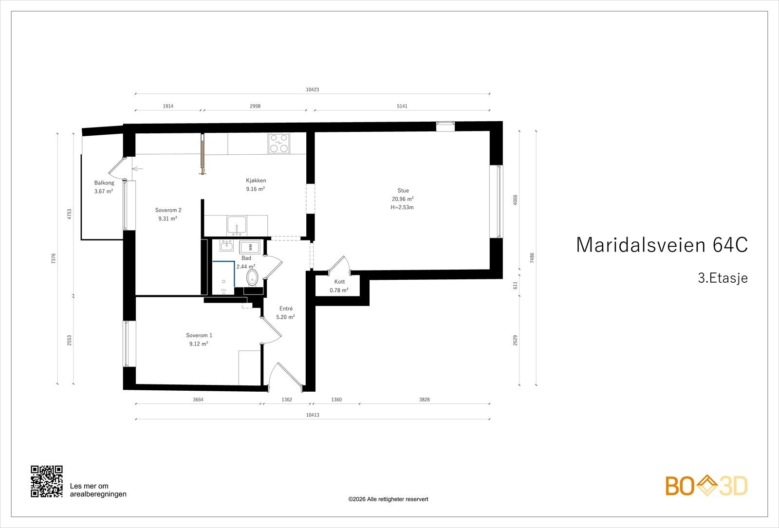 Plantegning. Galleribilde