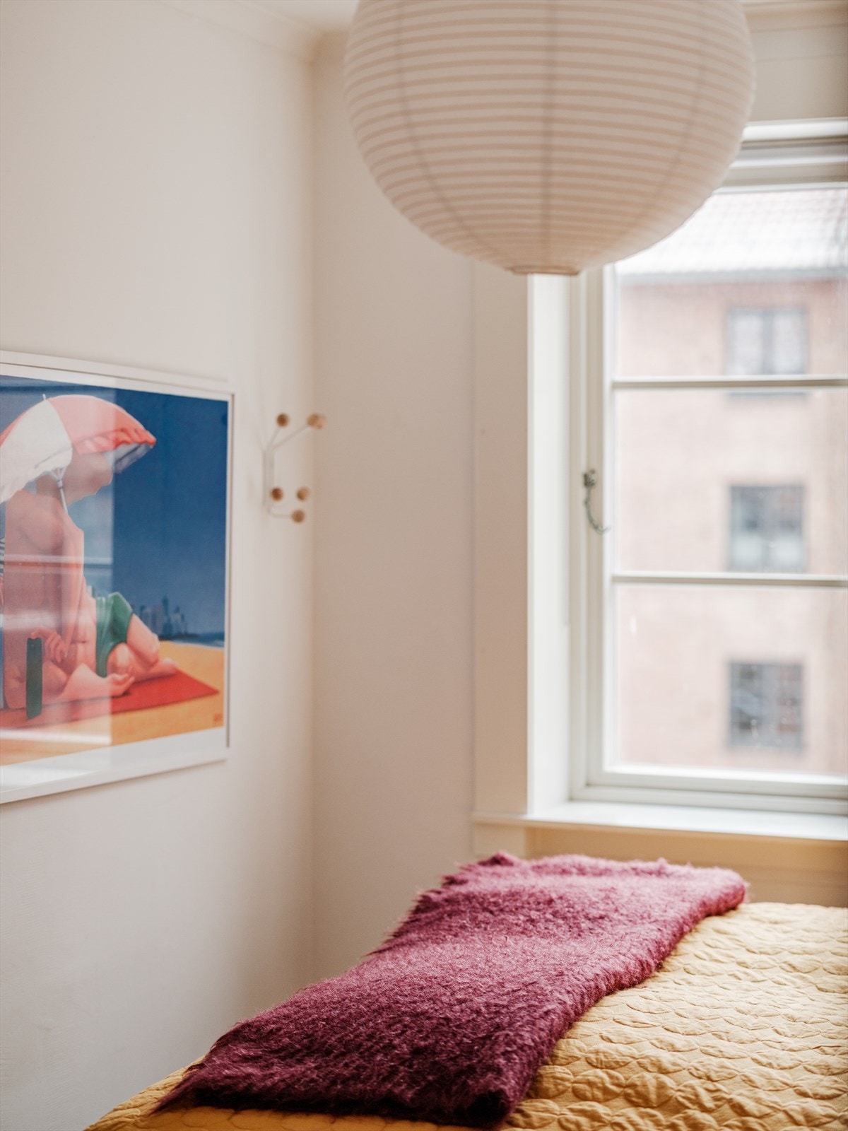 Alle rom er malt i lyse og behagelige farger. Galleribilde