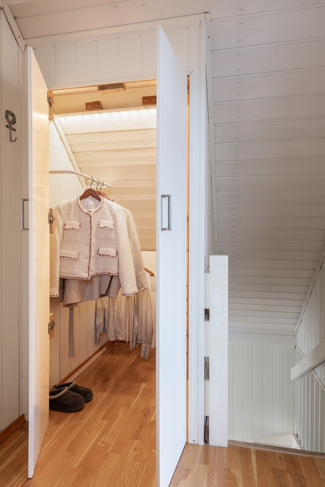 Garderoberom. Galleribilde