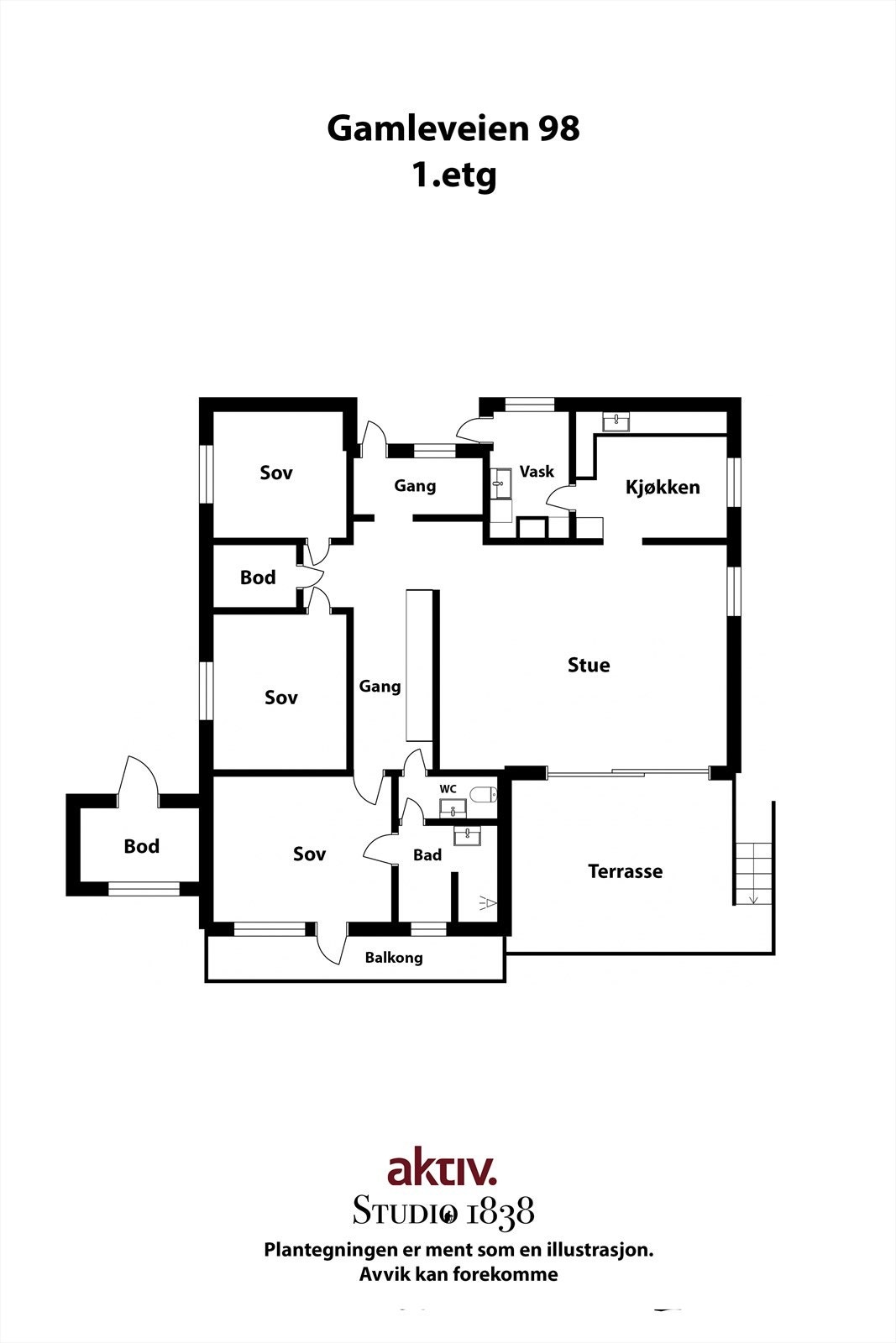 Planløsning Galleribilde