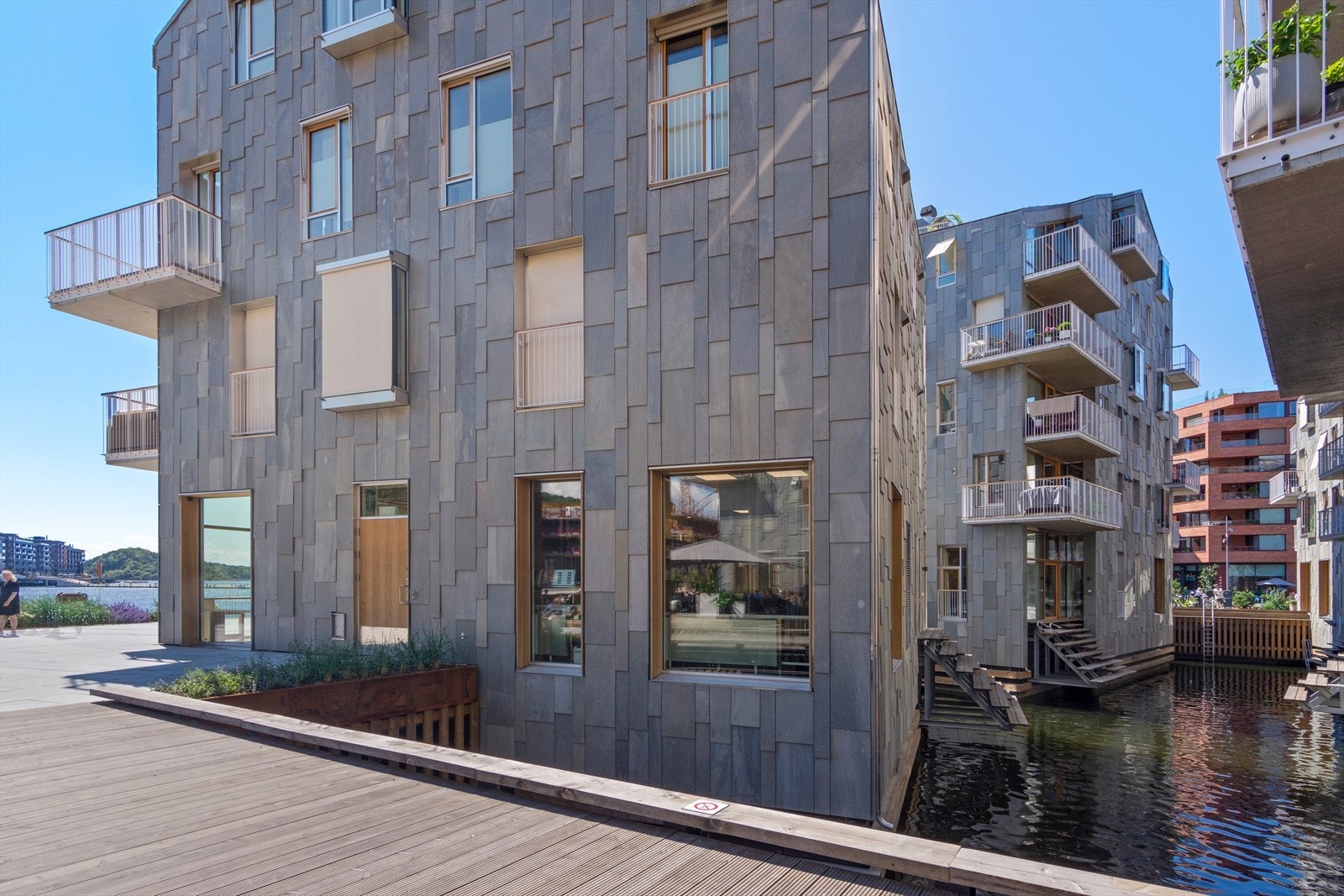 Spennende boområde med flott arkitektur, kunstgallerier og kulturelle tilbud Galleribilde