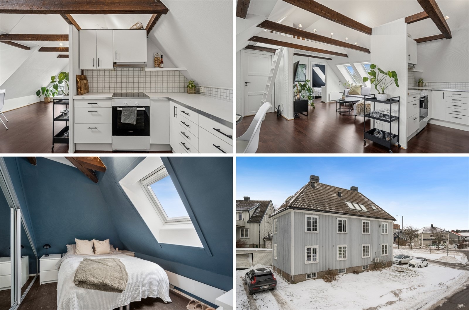 DNB eiendom v/Jim Robin Henriksen har gleden av å presentere Svelikgaten 1B - Lekker loftsleilighet i sentrum med kort vei til sentrum og brygga Galleribilde