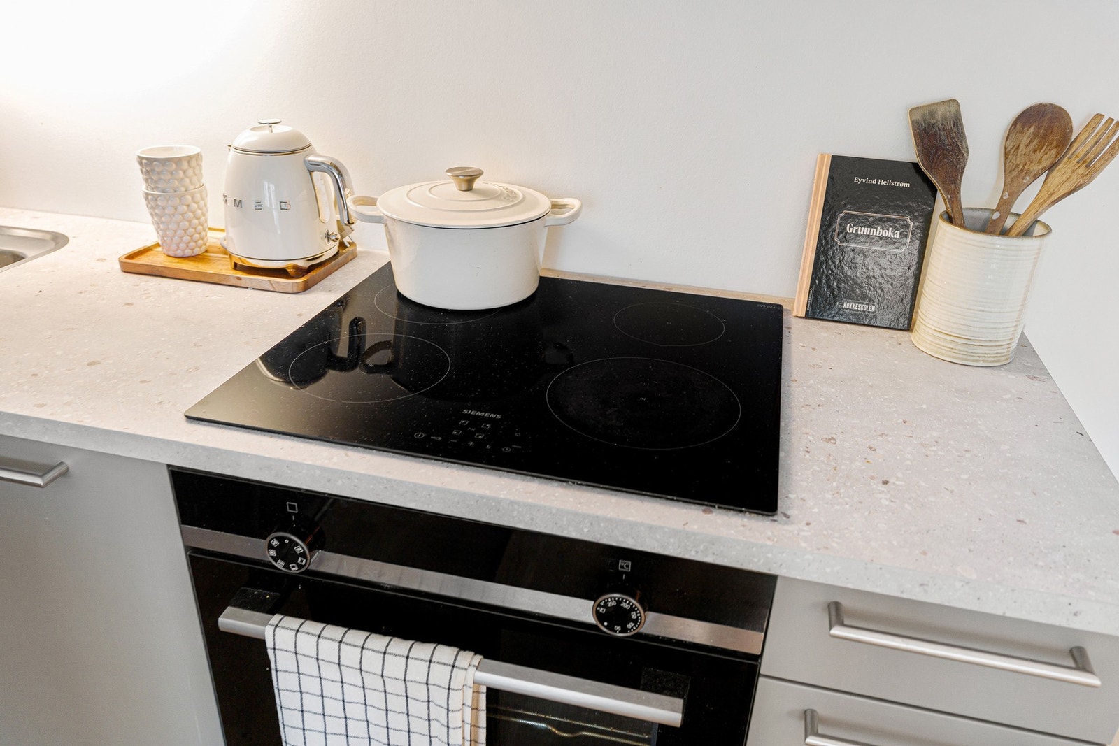 Induksjonstopp fra kvalitetsprodusenten Siemens. Galleribilde