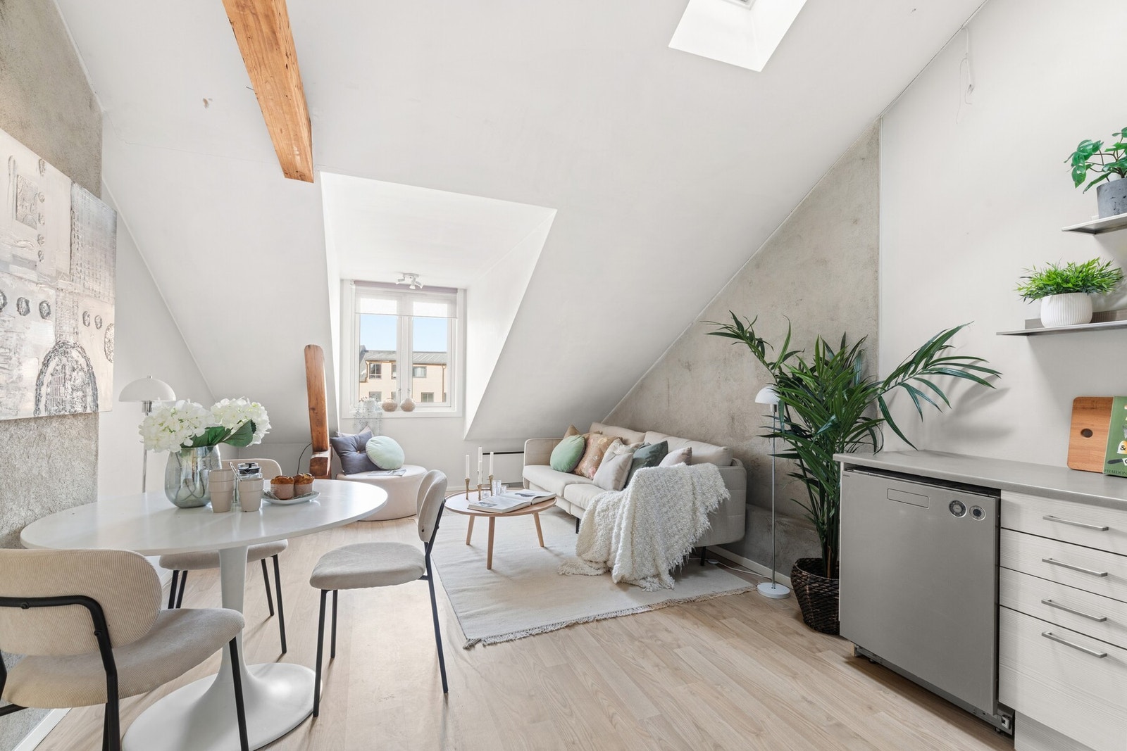 Loftet ble bygget ut med leiligheter i 2013. Galleribilde