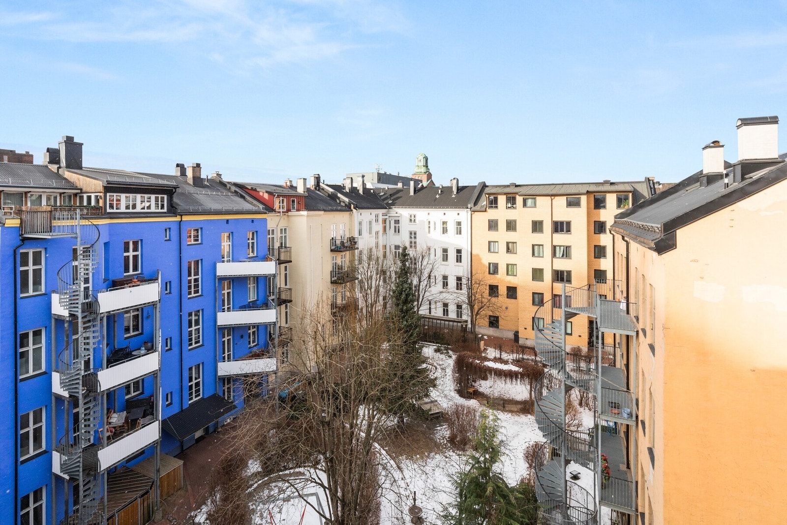 Utsyn fra leiligheten. Galleribilde