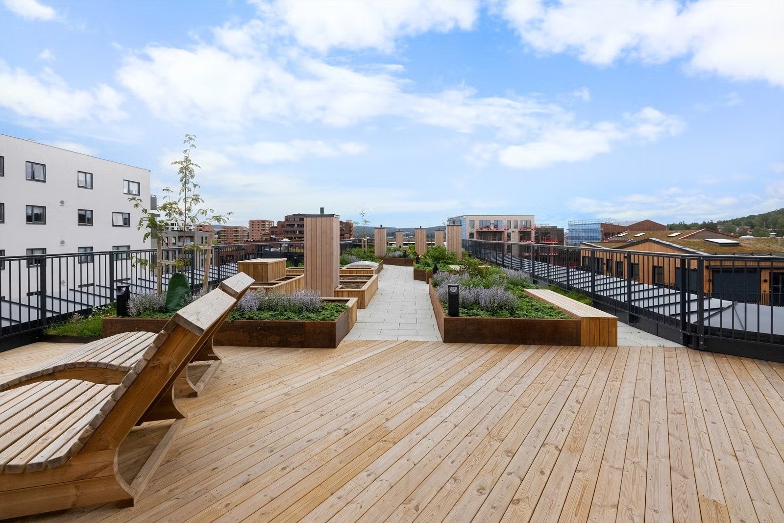 Takterrasse Galleribilde