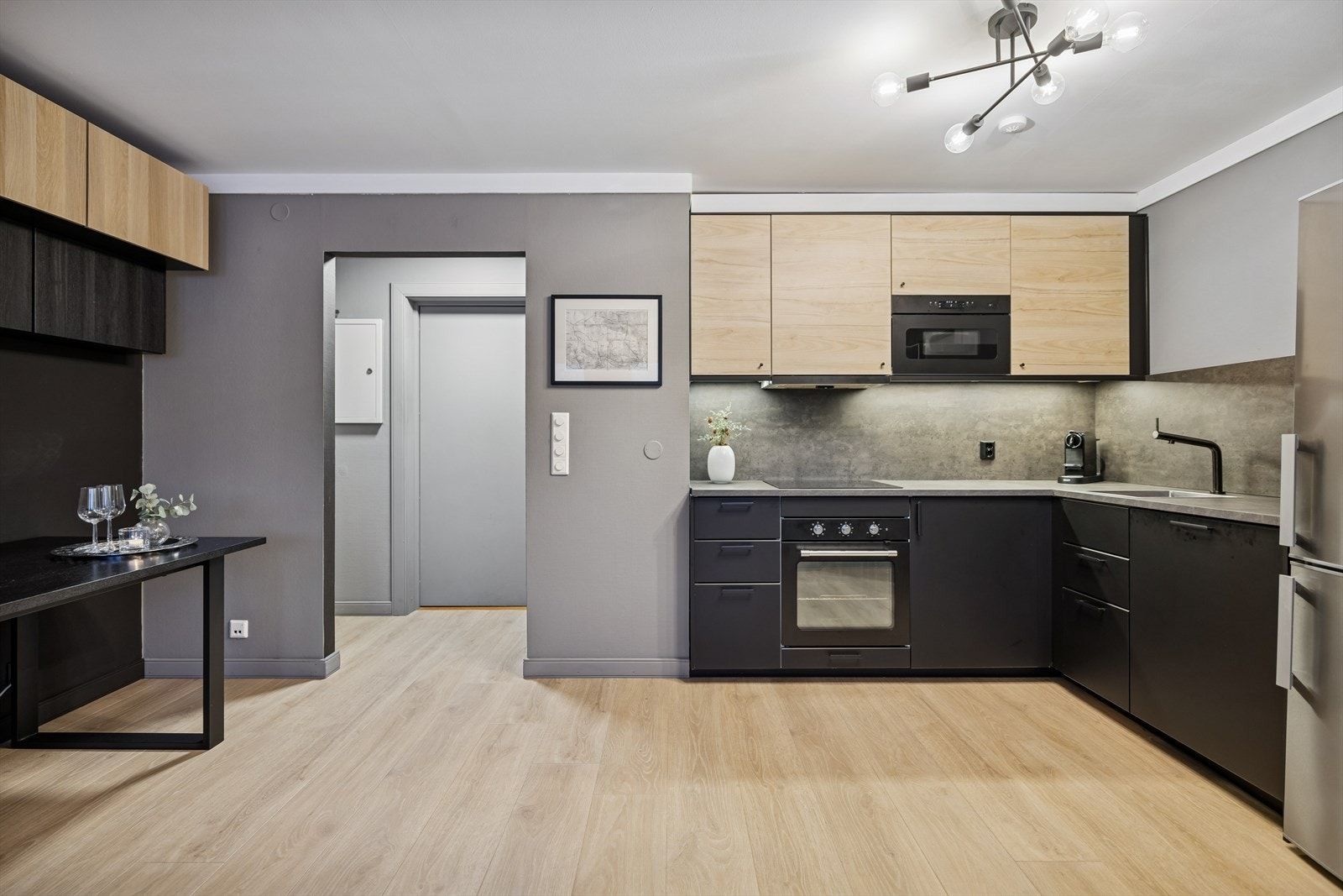 Kjøkken. Galleribilde