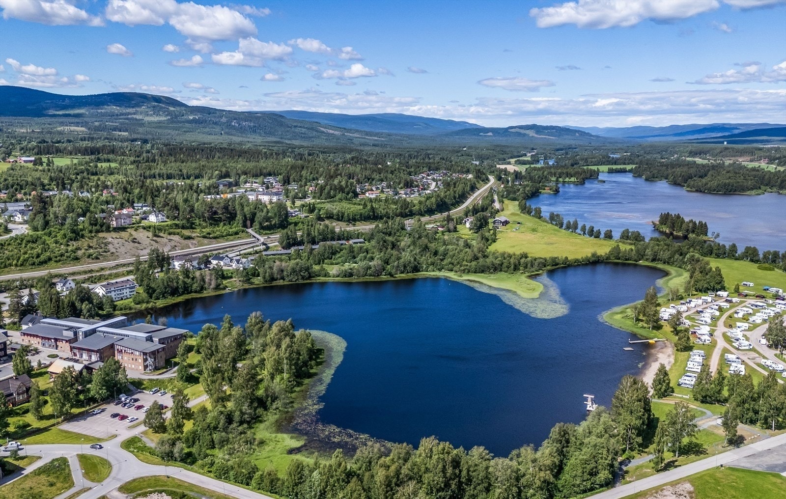 Oversiktsbilde nord/vest. Galleribilde