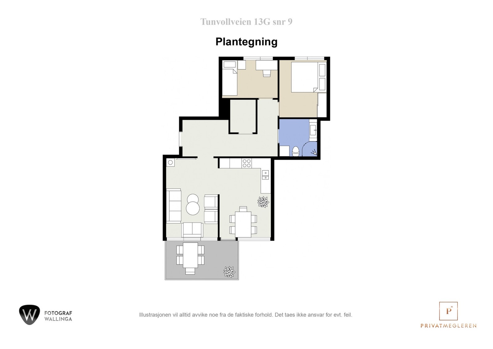 Plantegning Galleribilde