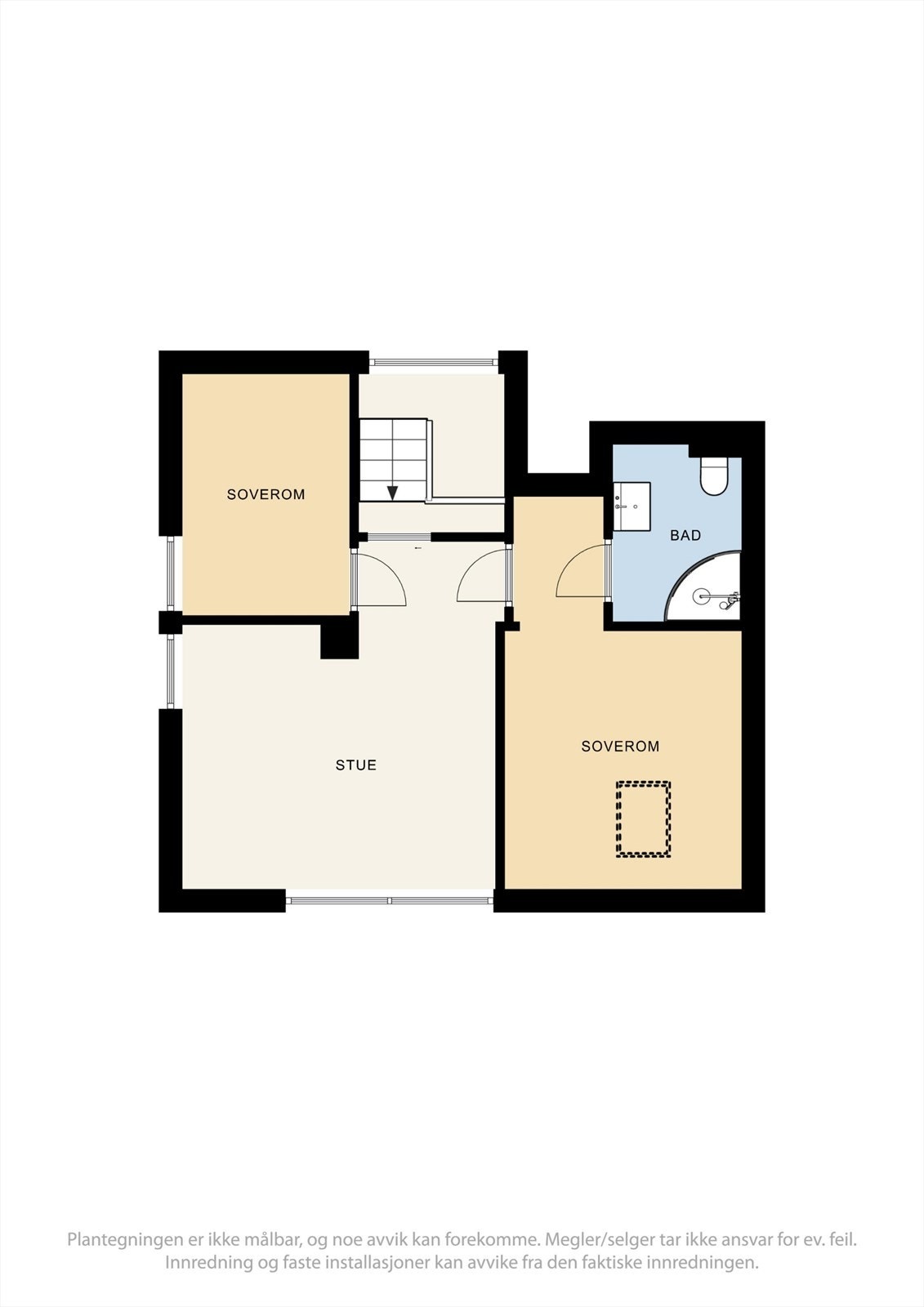 Planløsning 2. etg. Galleribilde