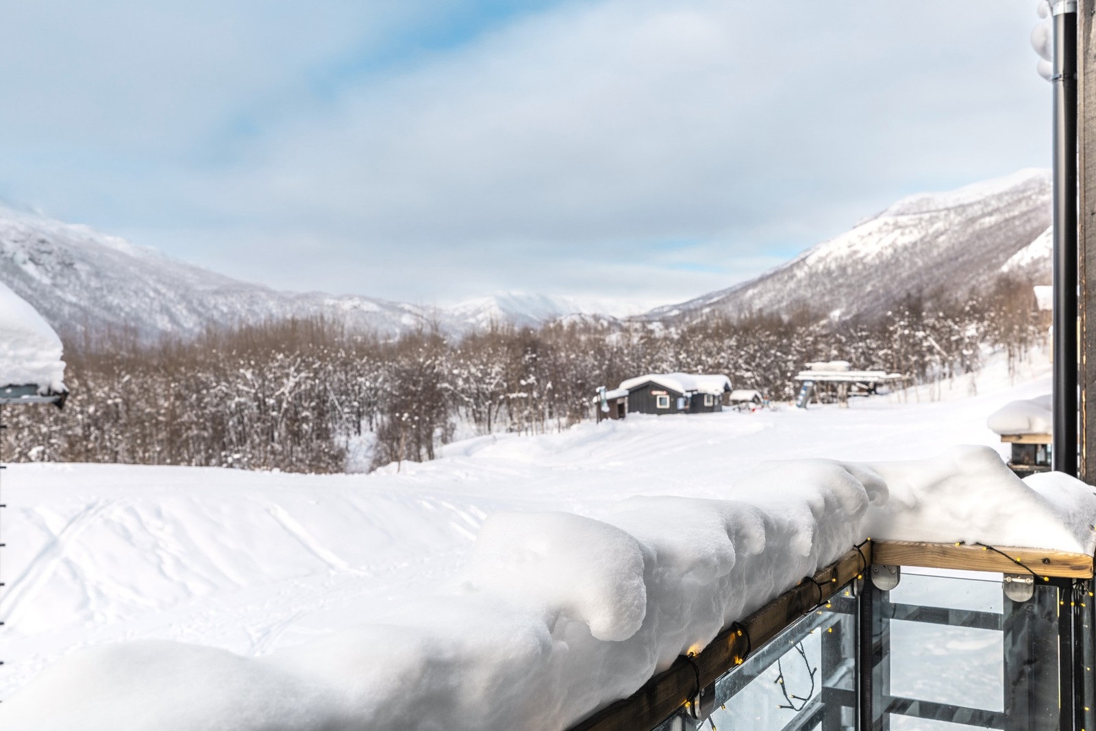 Utsikt fra veranda Galleribilde