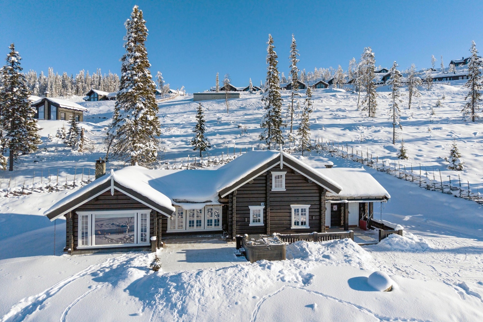 Eksklusiv familiehytte med attraktiv beliggenhet! Galleribilde