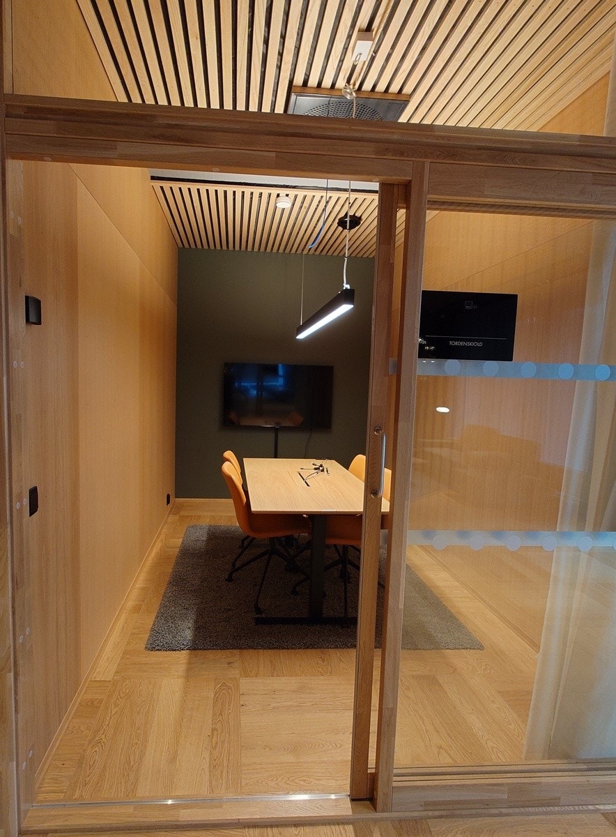 Meeting room/work area bookable by all residents Galleribilde